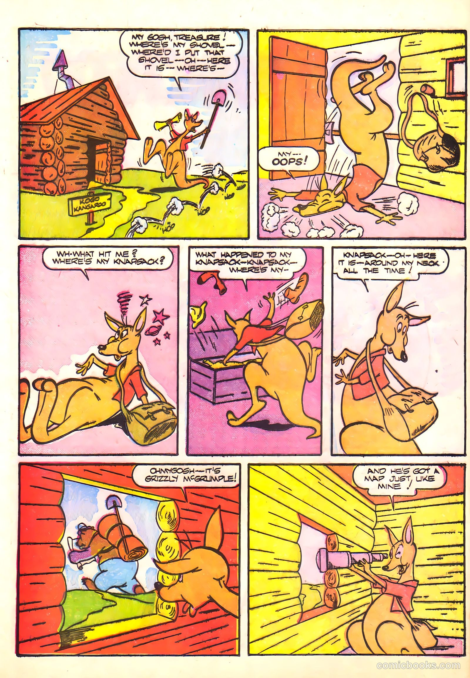 Jeep Comics #3 (1948) — page 28 of 36