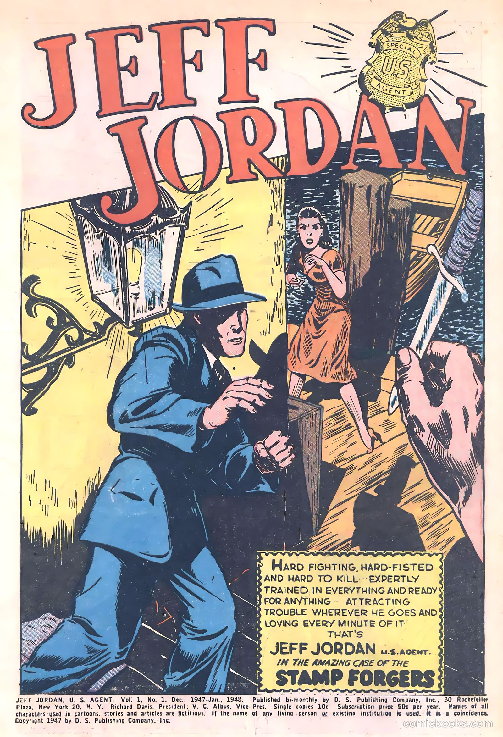 Jeff Jordan, U.S. Agent #1 (1947) — page 3 of 52