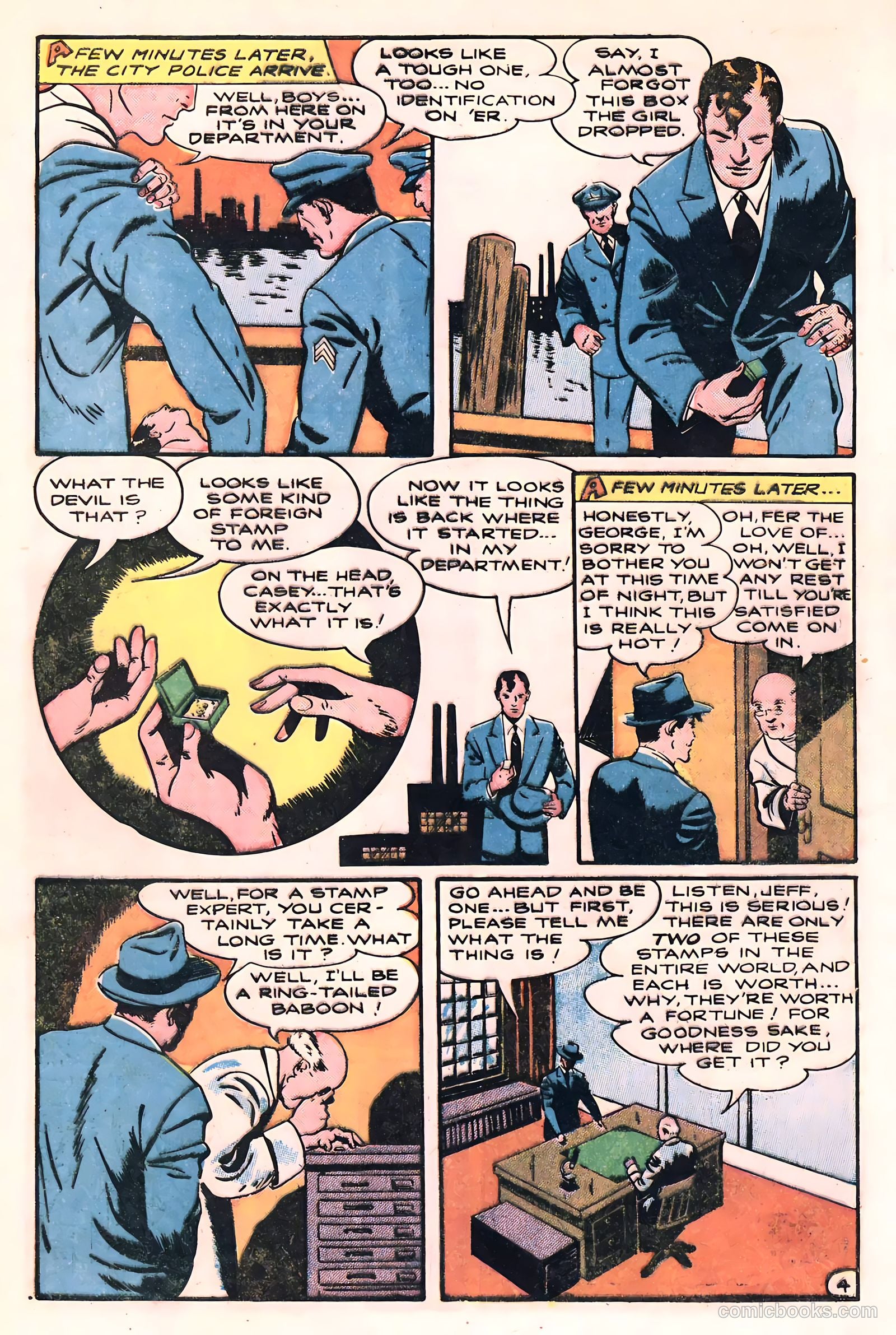 Jeff Jordan, U.S. Agent #1 (1947) — page 6 of 52