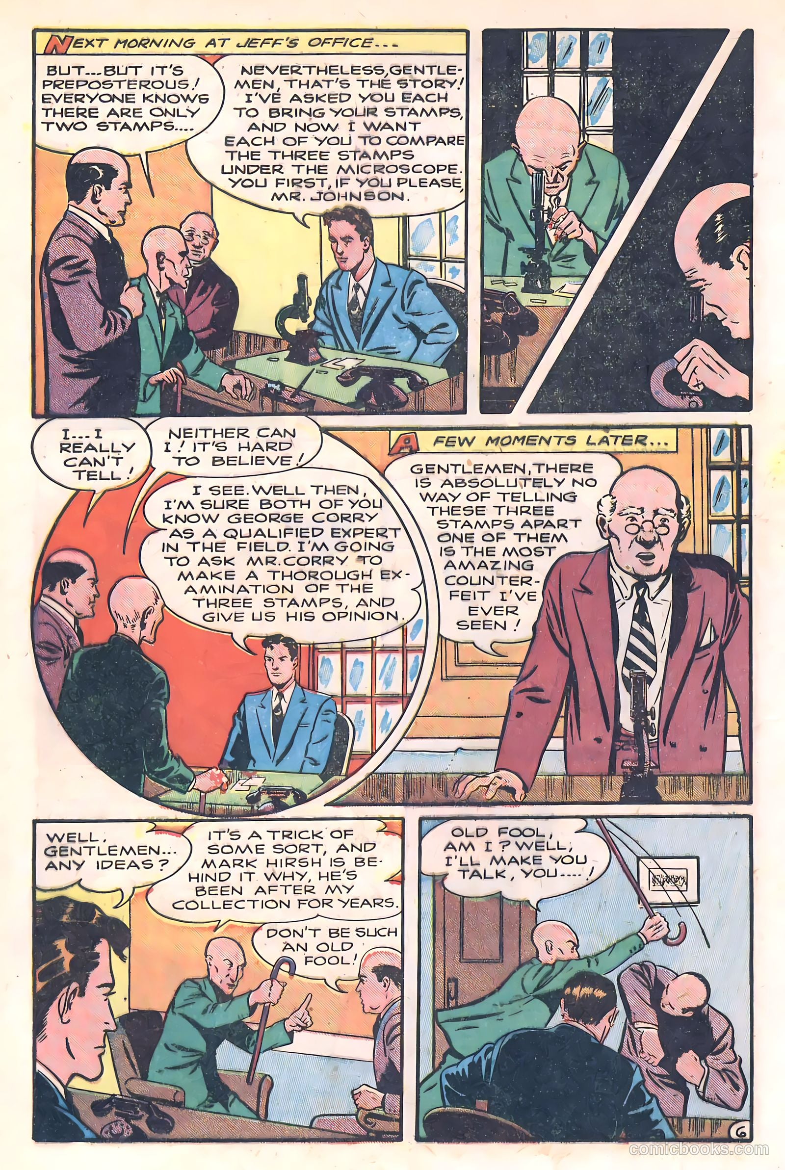 Jeff Jordan, U.S. Agent #1 (1947) — page 8 of 52