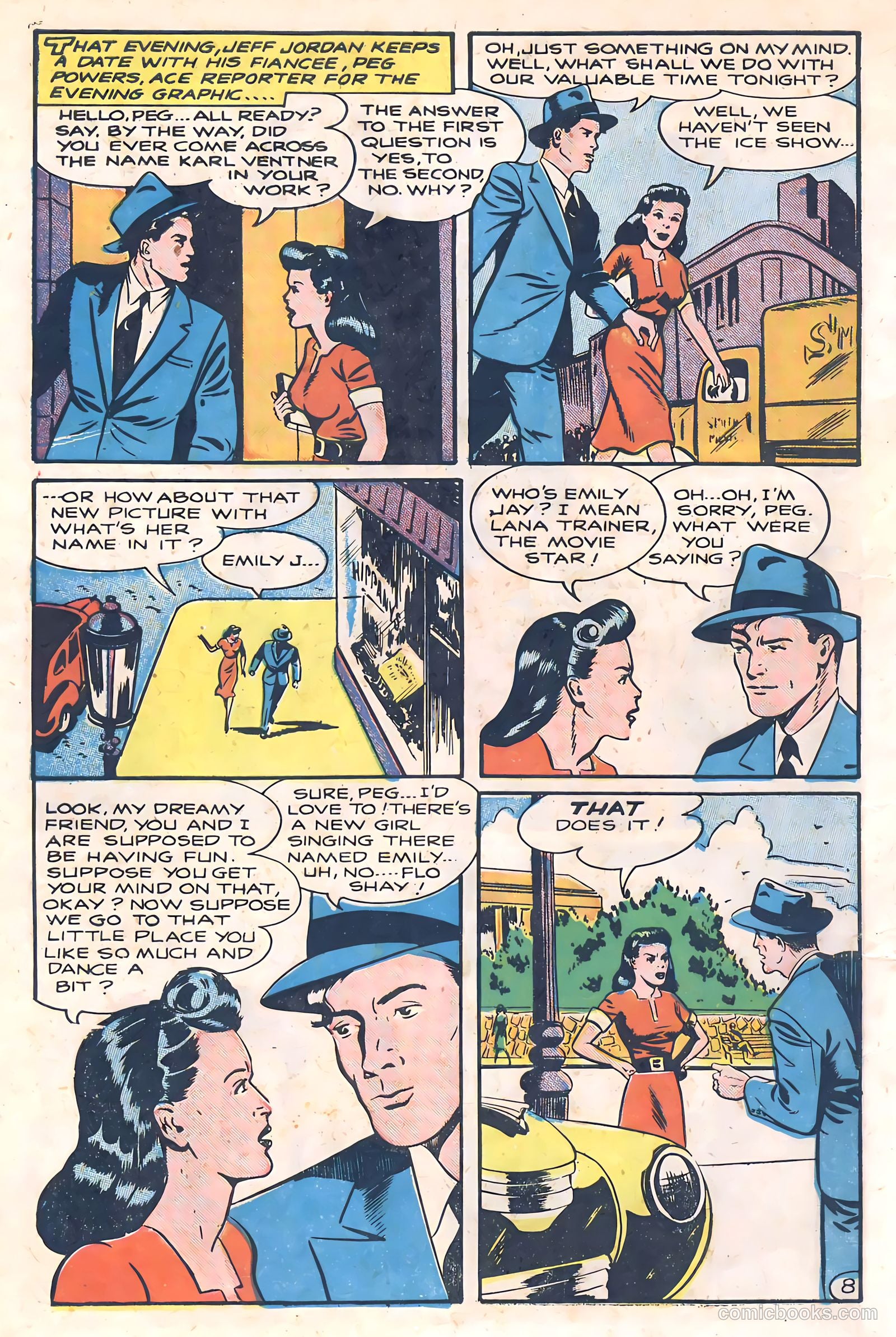 Jeff Jordan, U.S. Agent #1 (1947) — page 10 of 52