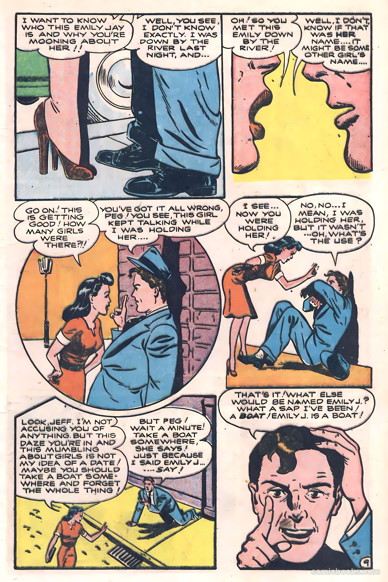 Jeff Jordan, U.S. Agent #1 (1947) — page 11 of 52