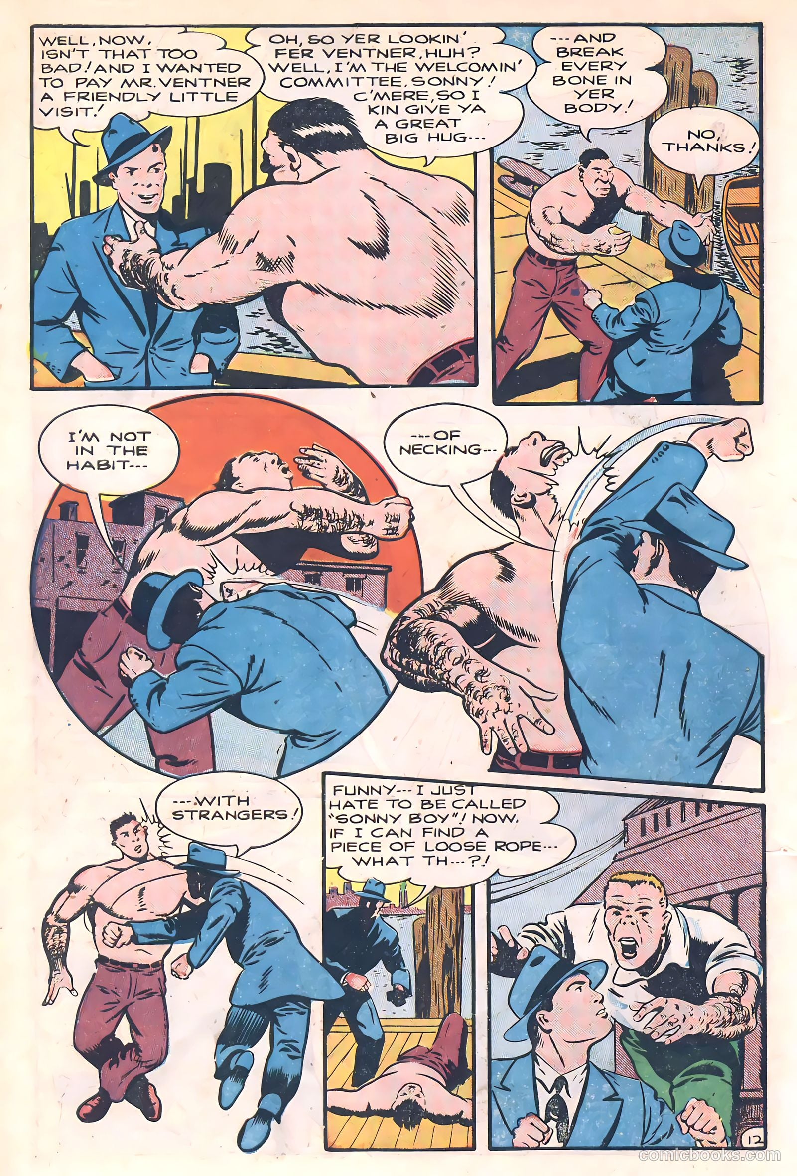 Jeff Jordan, U.S. Agent #1 (1947) — page 14 of 52