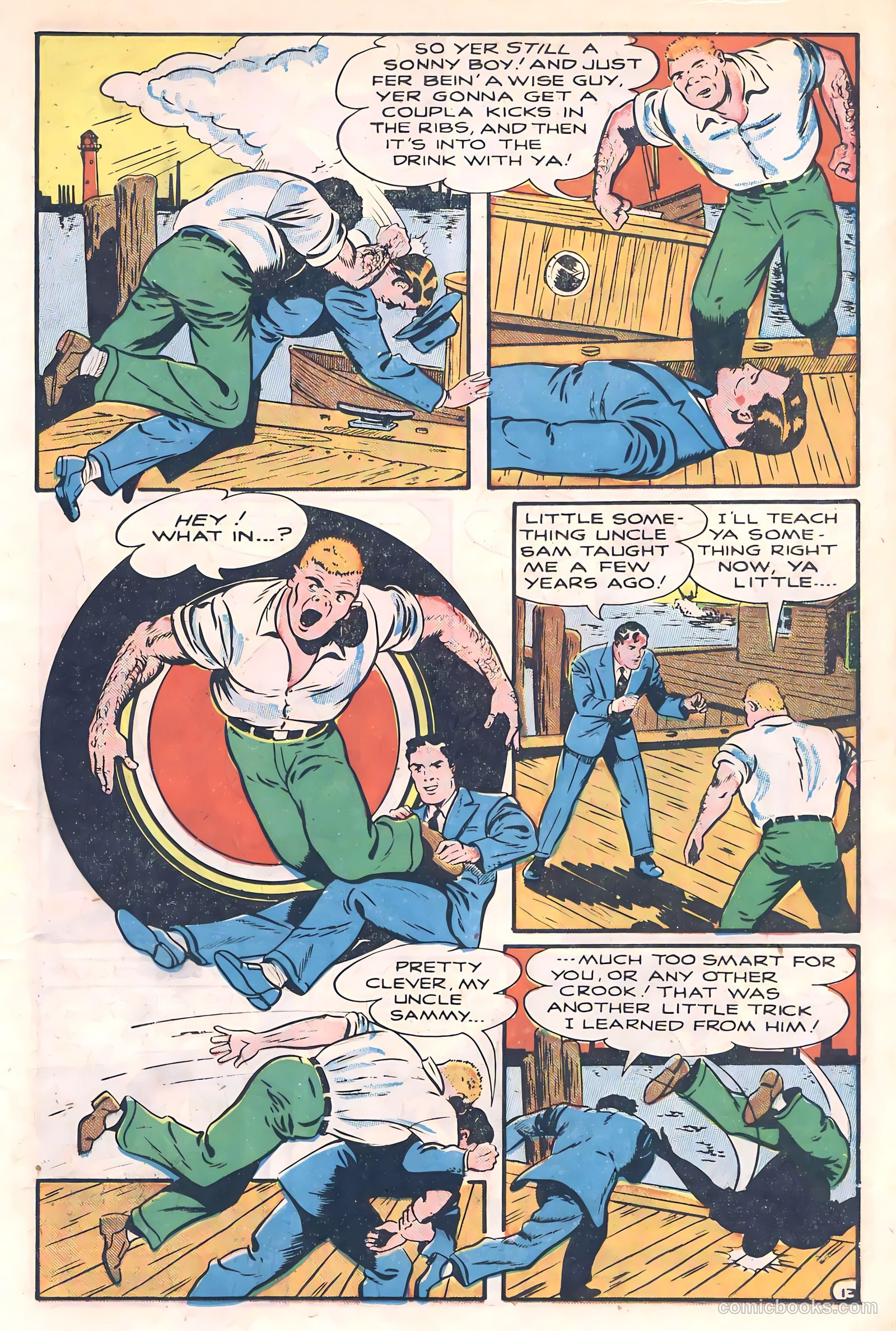 Jeff Jordan, U.S. Agent #1 (1947) — page 15 of 52