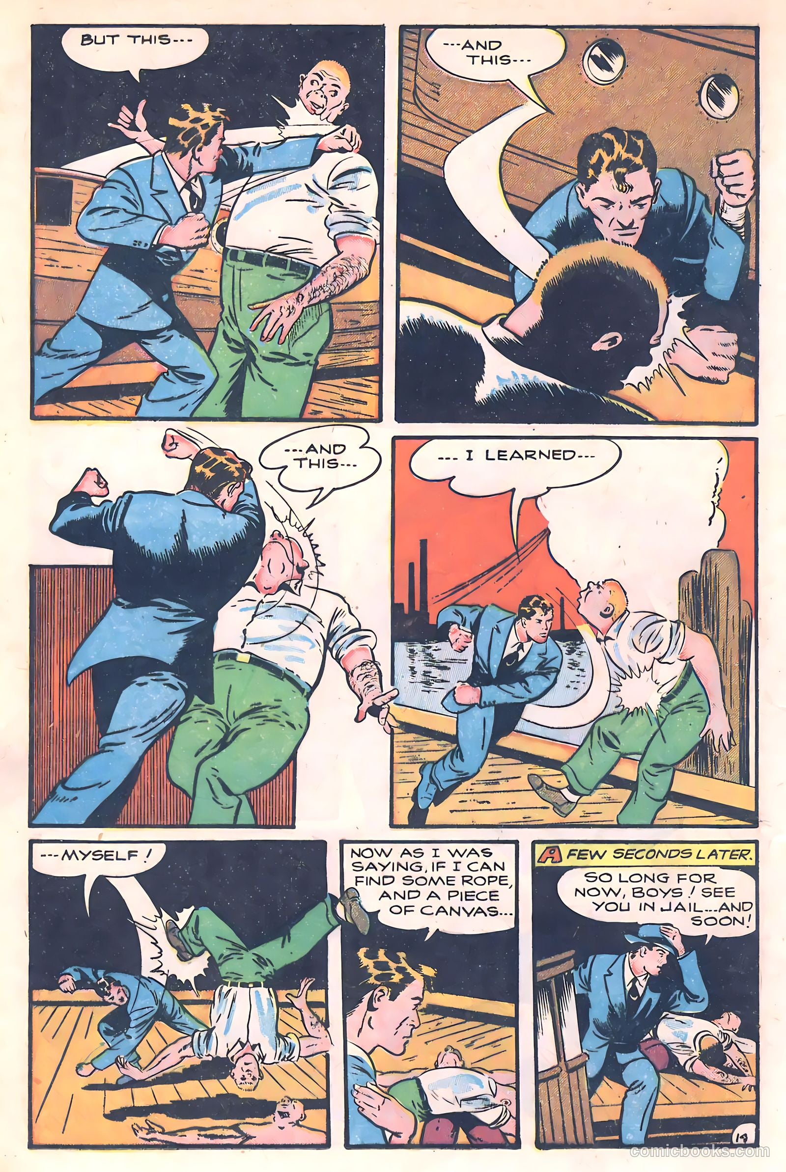 Jeff Jordan, U.S. Agent #1 (1947) — page 16 of 52
