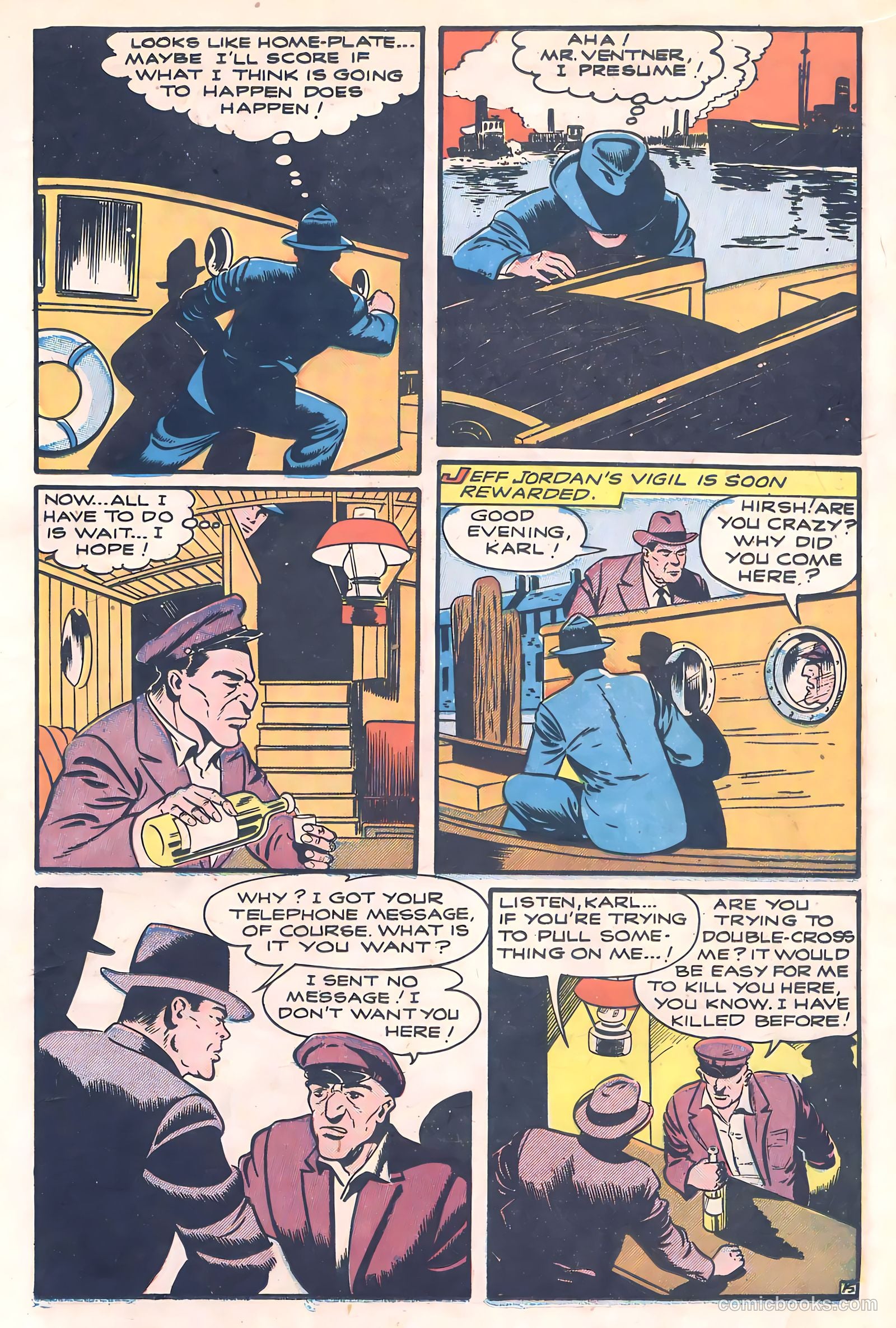 Jeff Jordan, U.S. Agent #1 (1947) — page 17 of 52