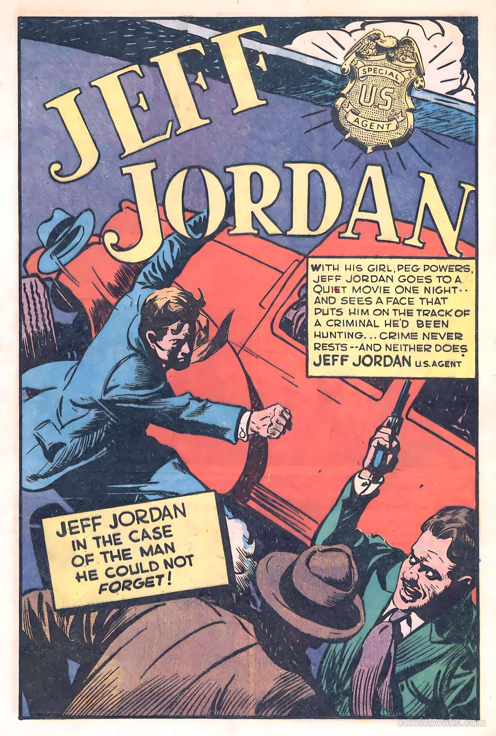 Jeff Jordan, U.S. Agent #1 (1947) — page 21 of 52