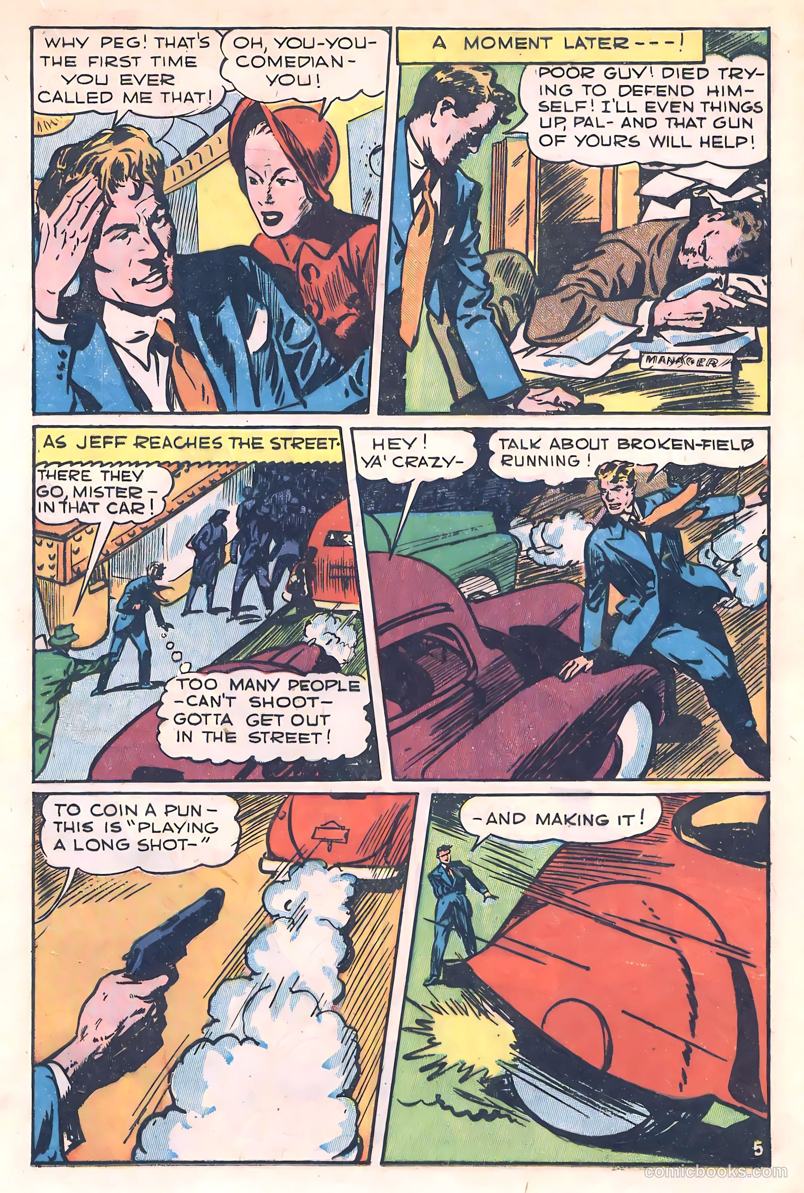 Jeff Jordan, U.S. Agent #1 (1947) — page 25 of 52