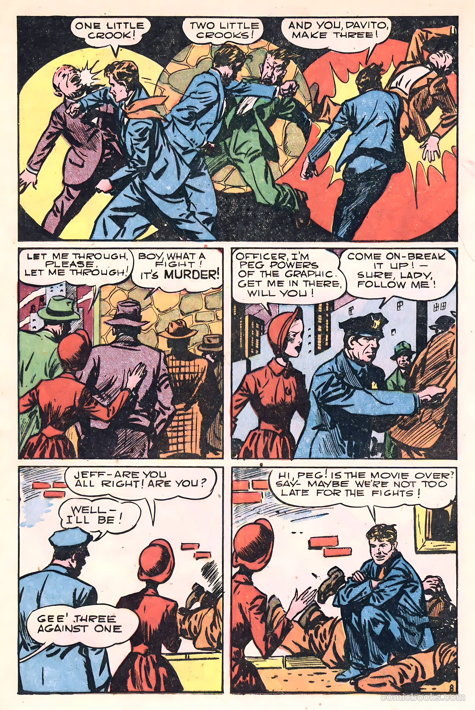 Jeff Jordan, U.S. Agent #1 (1947) — page 28 of 52