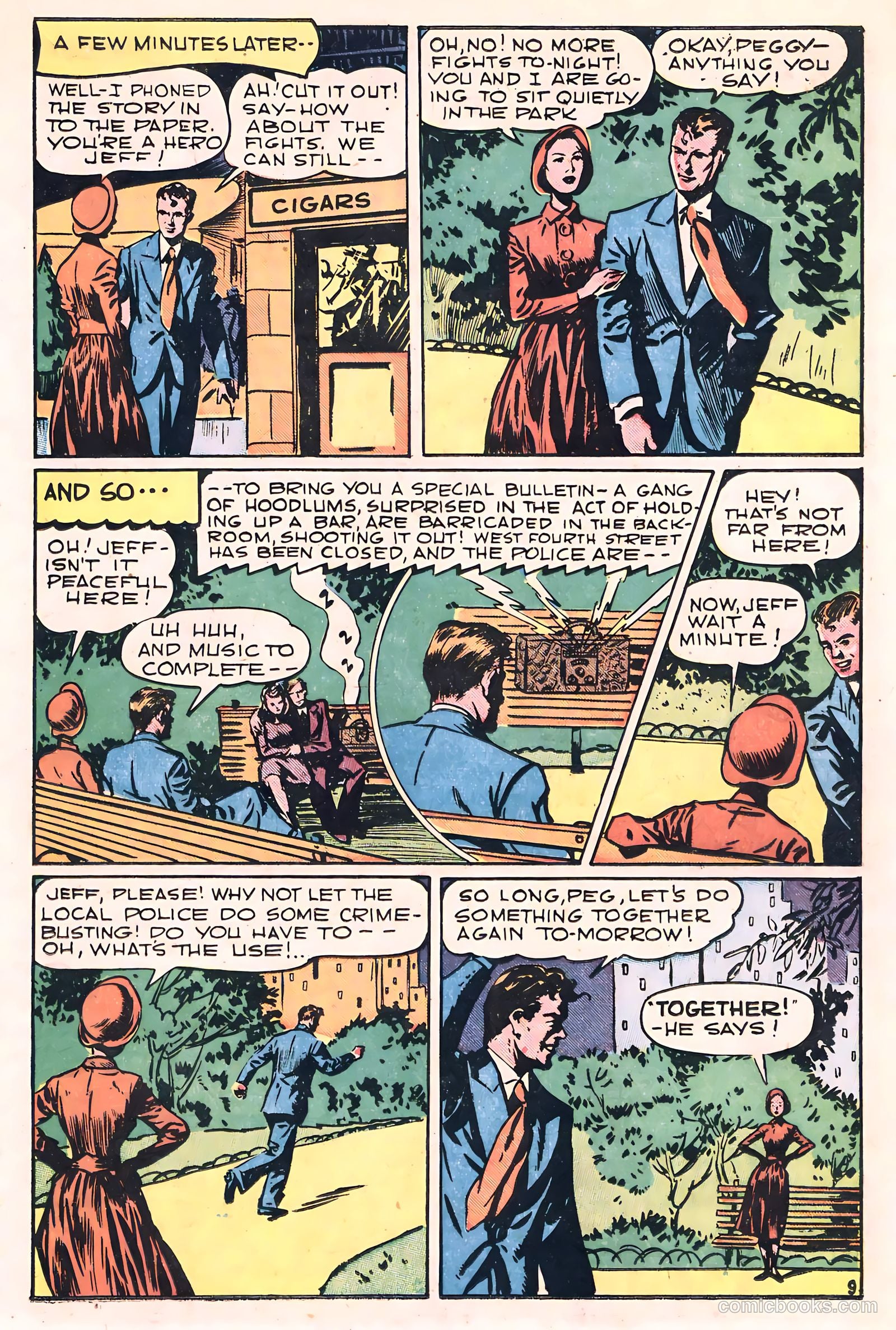 Jeff Jordan, U.S. Agent #1 (1947) — page 29 of 52