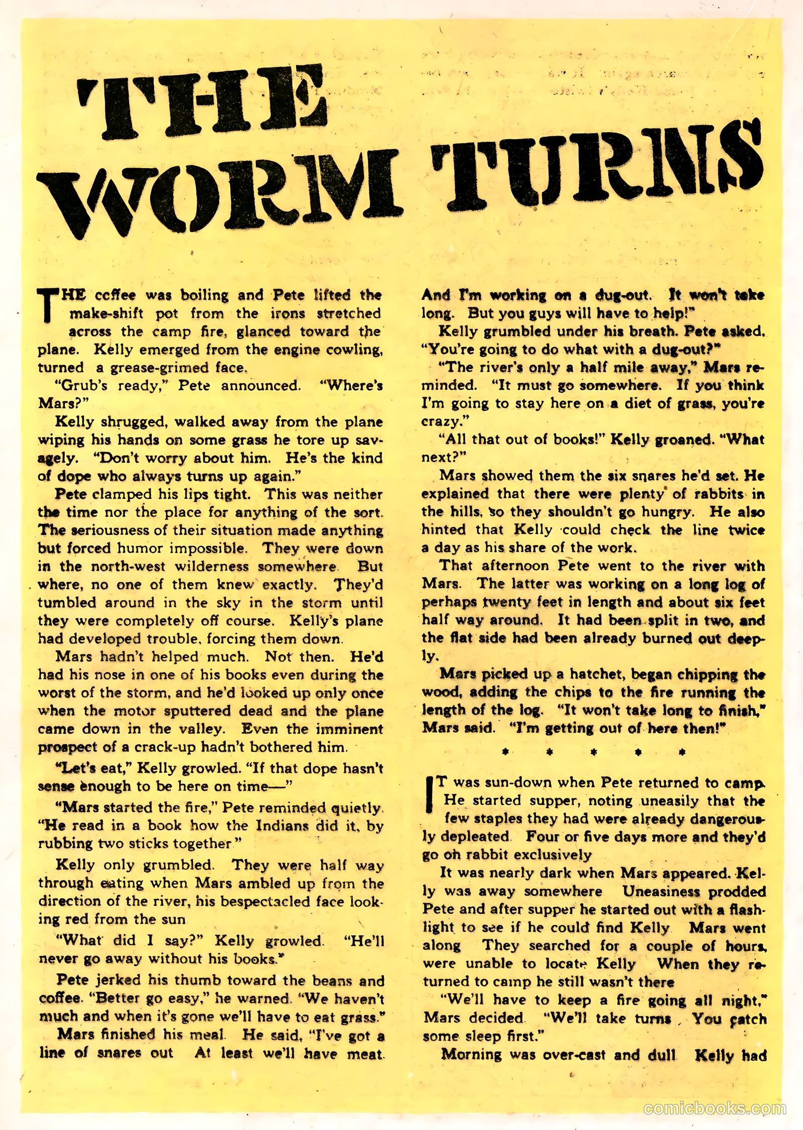 Jeff Jordan, U.S. Agent #1 (1947) — page 30 of 52