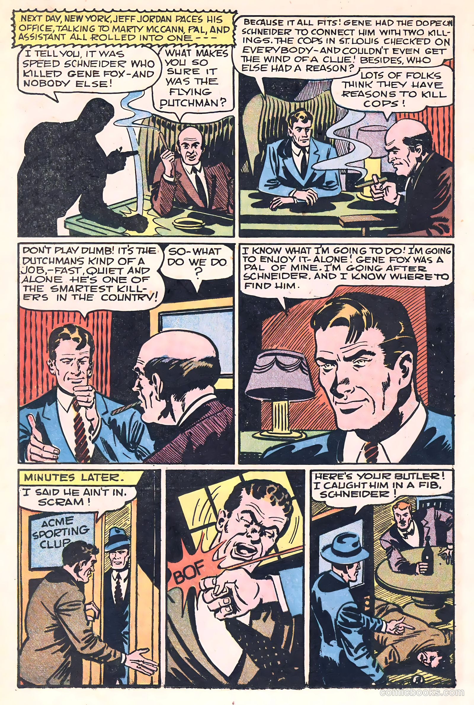 Jeff Jordan, U.S. Agent #1 (1947) — page 34 of 52