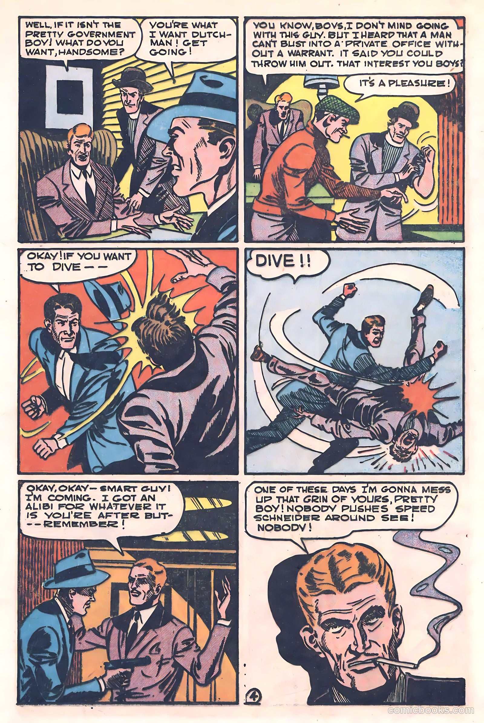 Jeff Jordan, U.S. Agent #1 (1947) — page 35 of 52