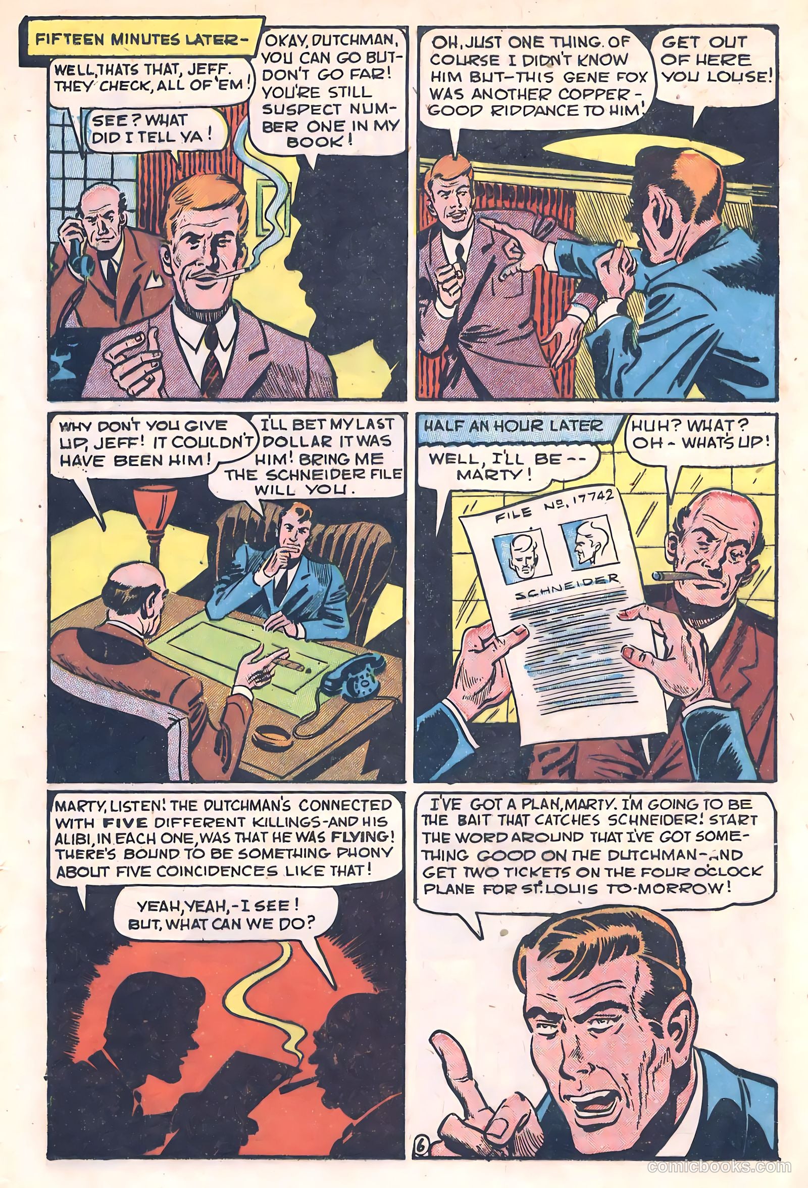 Jeff Jordan, U.S. Agent #1 (1947) — page 37 of 52
