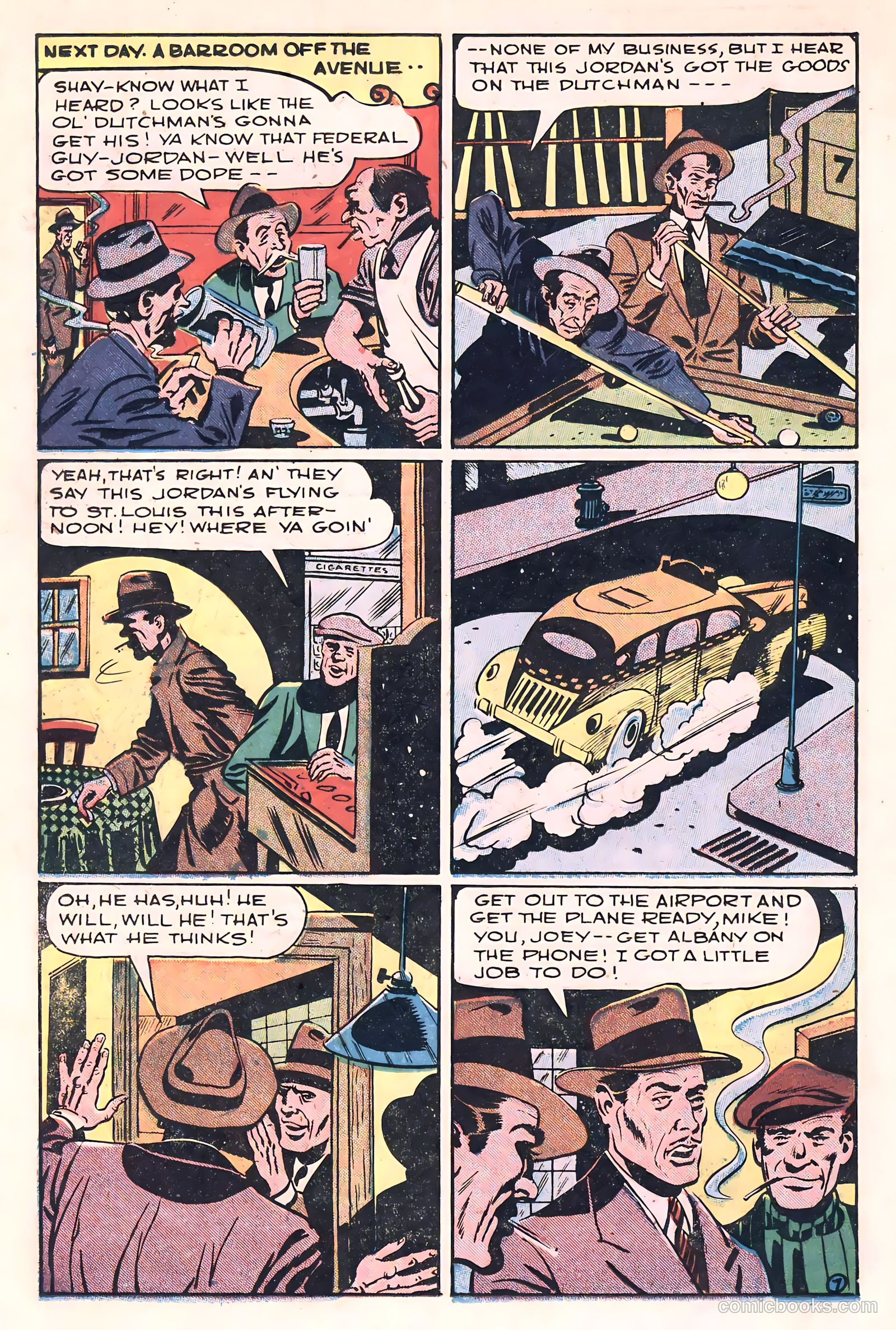 Jeff Jordan, U.S. Agent #1 (1947) — page 38 of 52