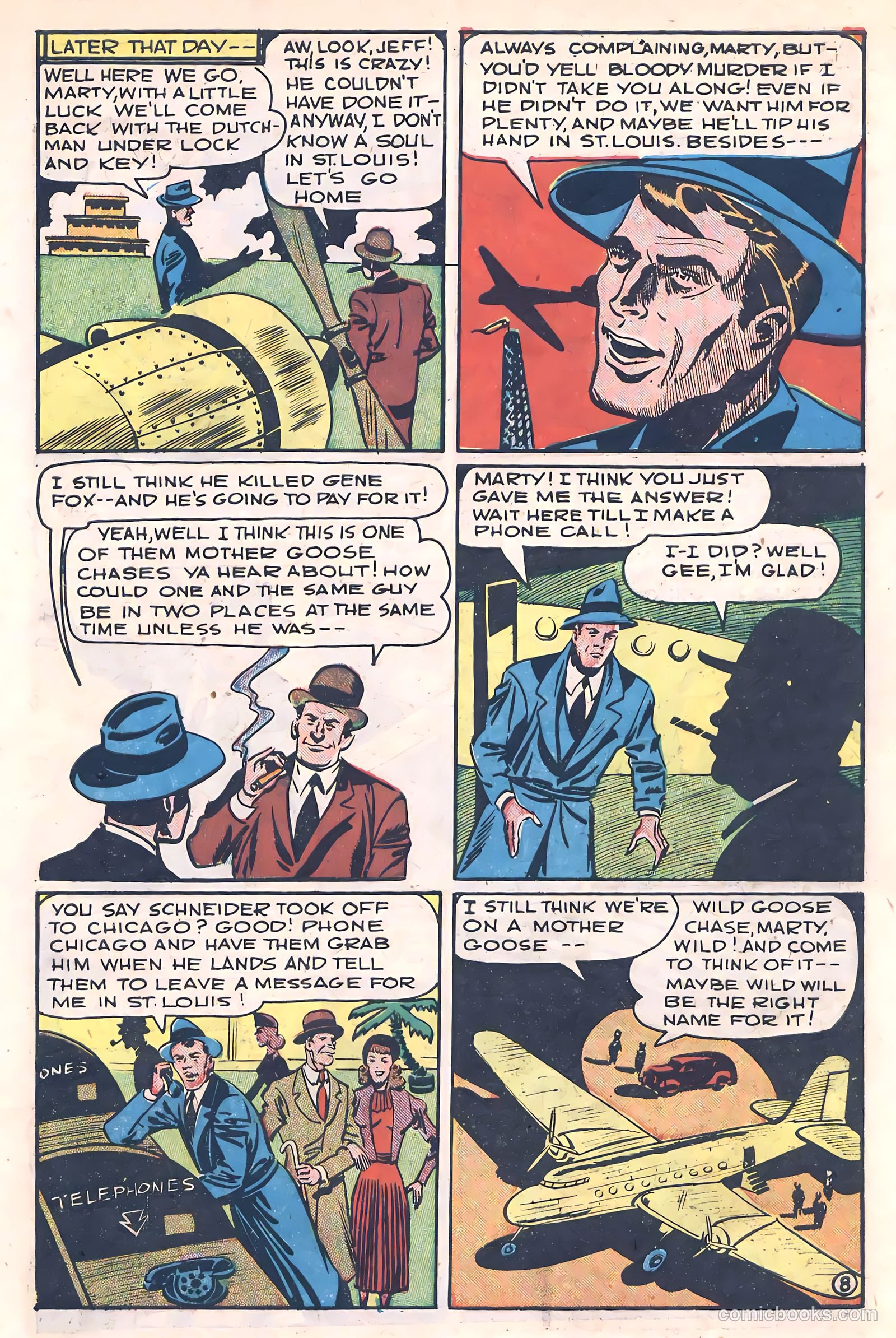 Jeff Jordan, U.S. Agent #1 (1947) — page 39 of 52