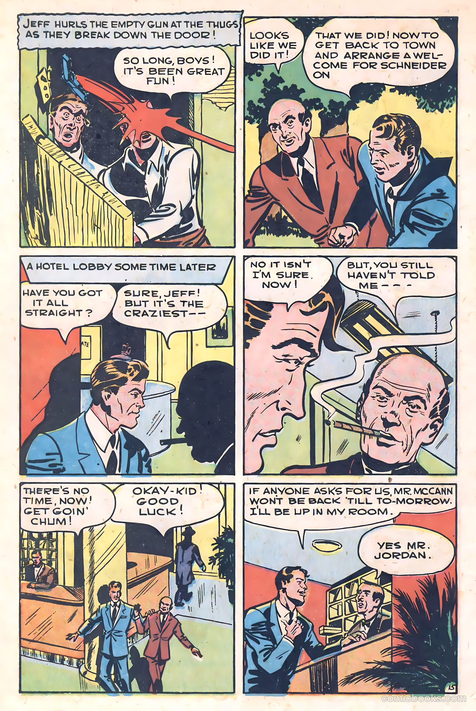 Jeff Jordan, U.S. Agent #1 (1947) — page 46 of 52