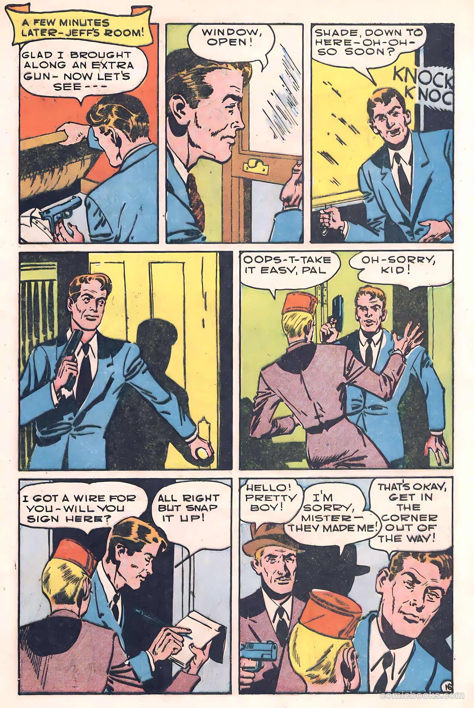 Jeff Jordan, U.S. Agent #1 (1947) — page 47 of 52