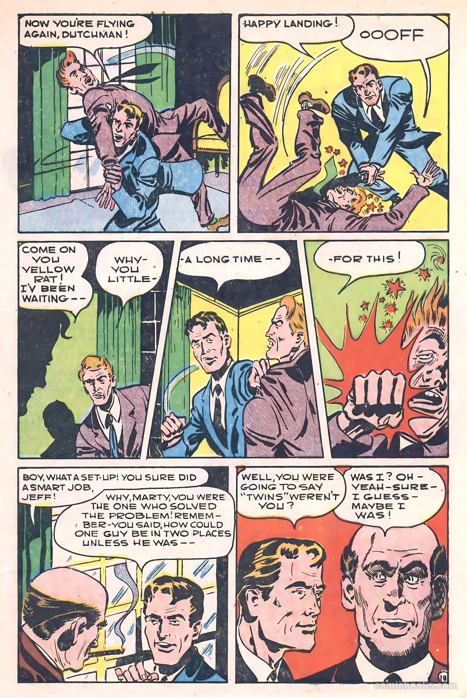 Jeff Jordan, U.S. Agent #1 (1947) — page 49 of 52