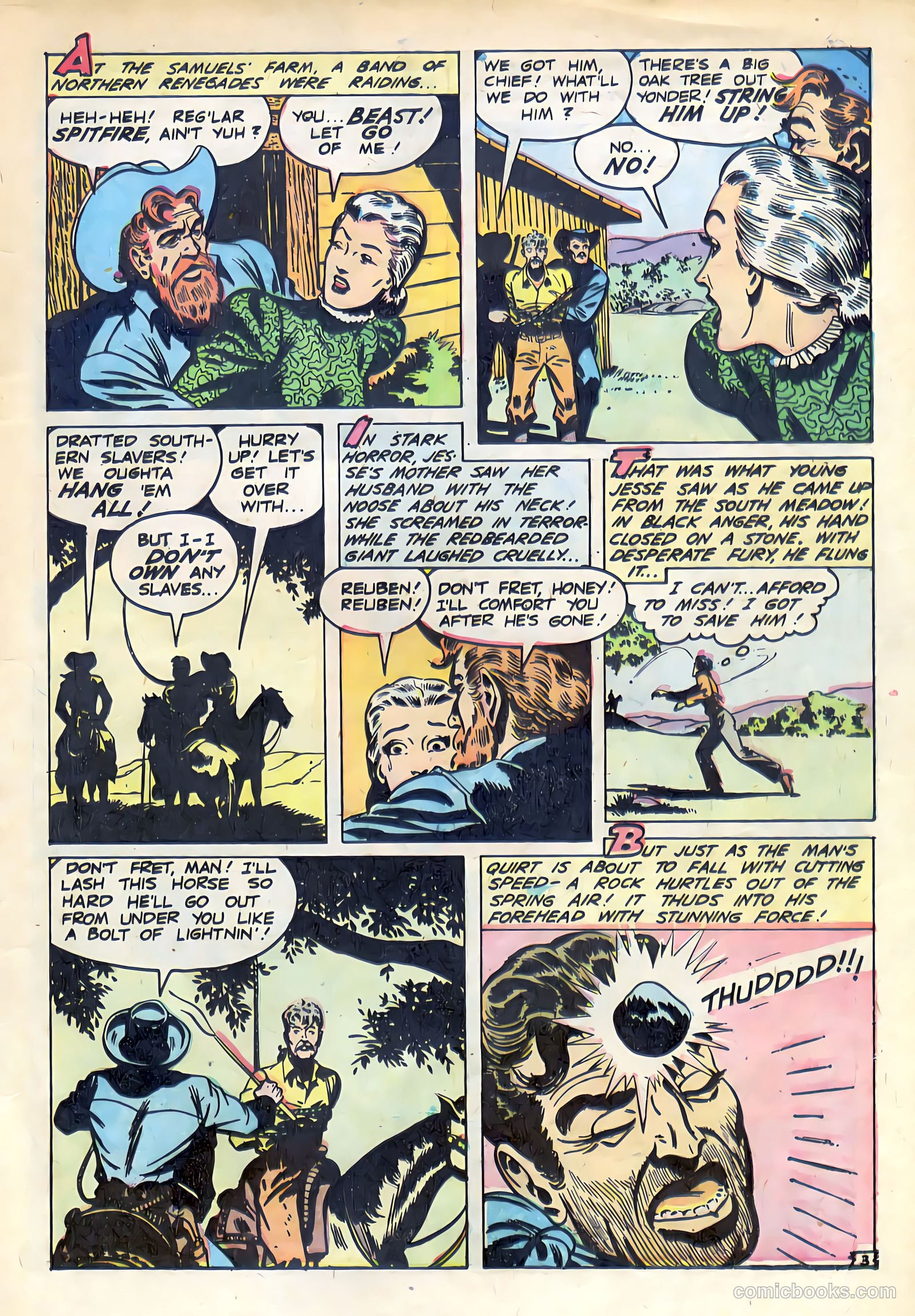 Jesse James #1 (1950) — page 5 of 36