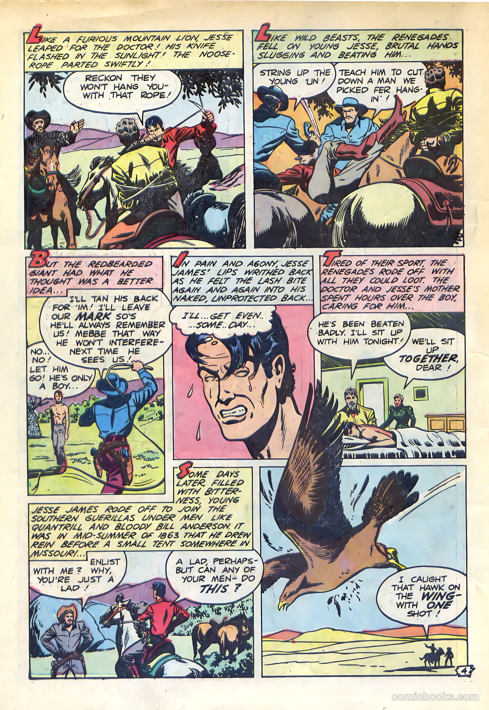 Jesse James #1 (1950) — page 6 of 36