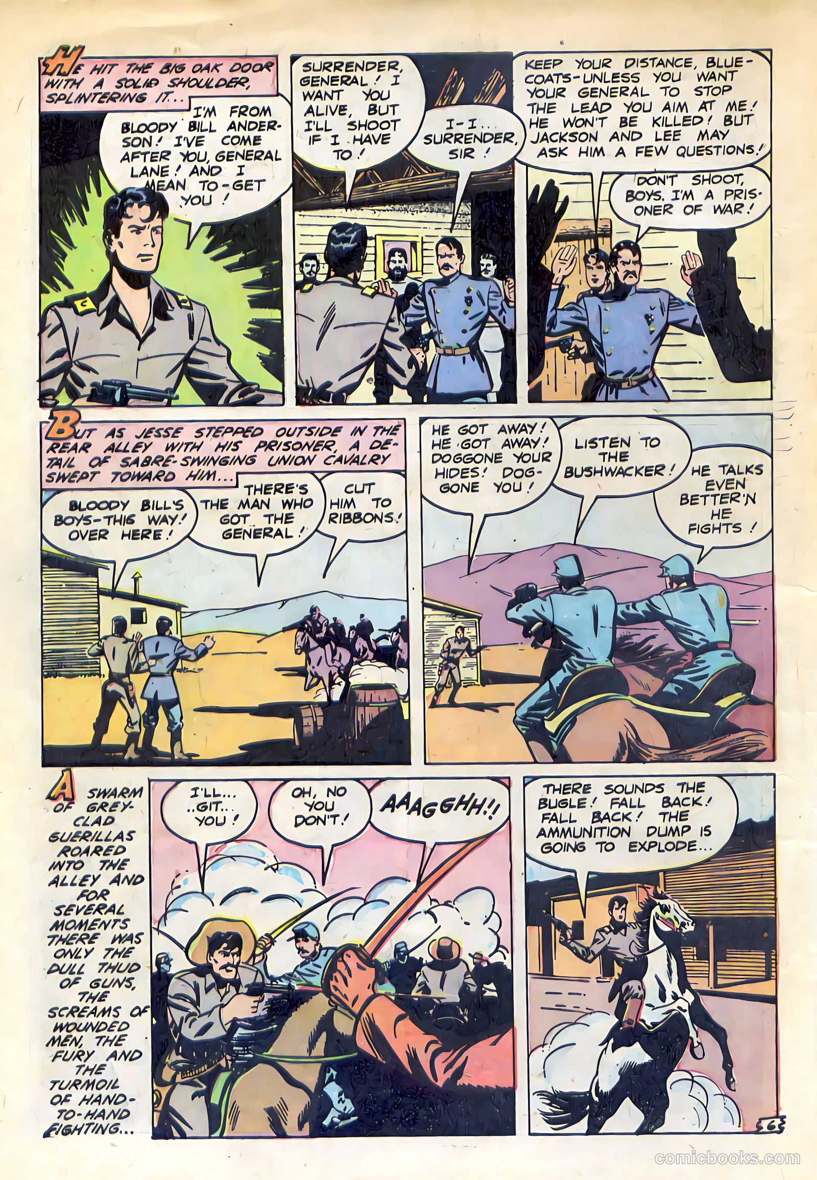 Jesse James #1 (1950) — page 8 of 36