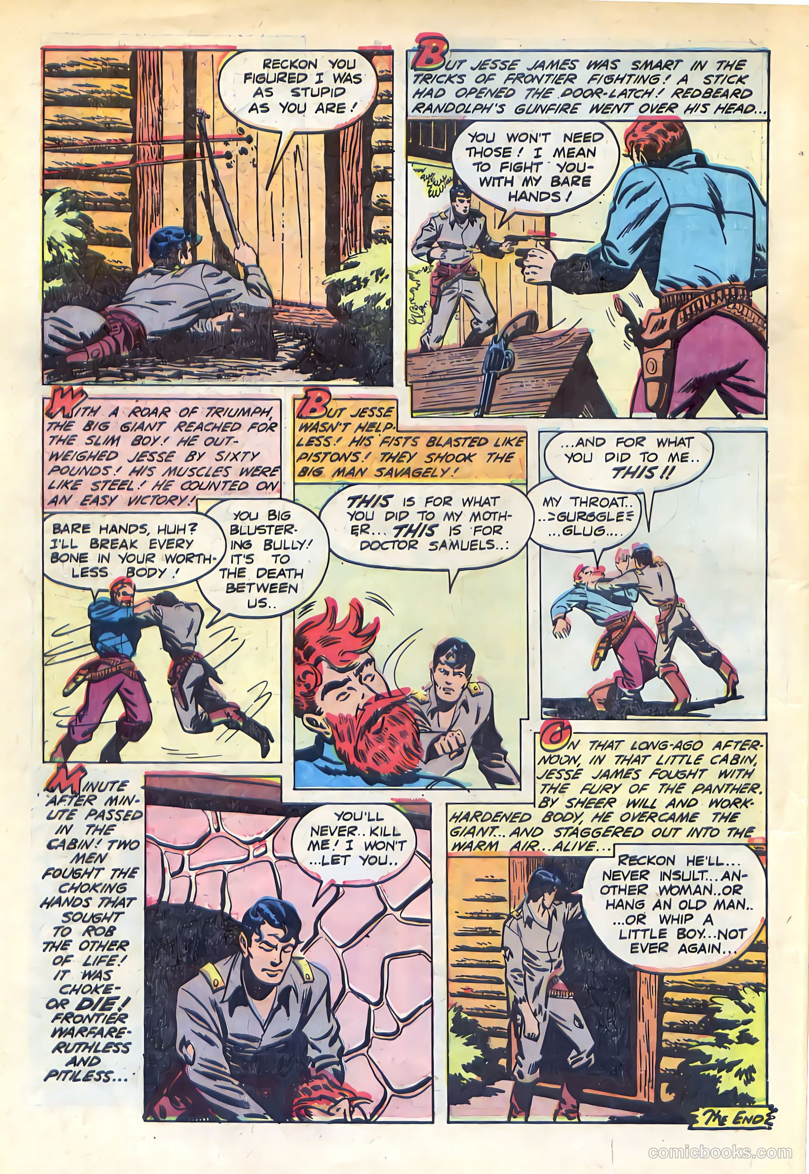 Jesse James #1 (1950) — page 10 of 36