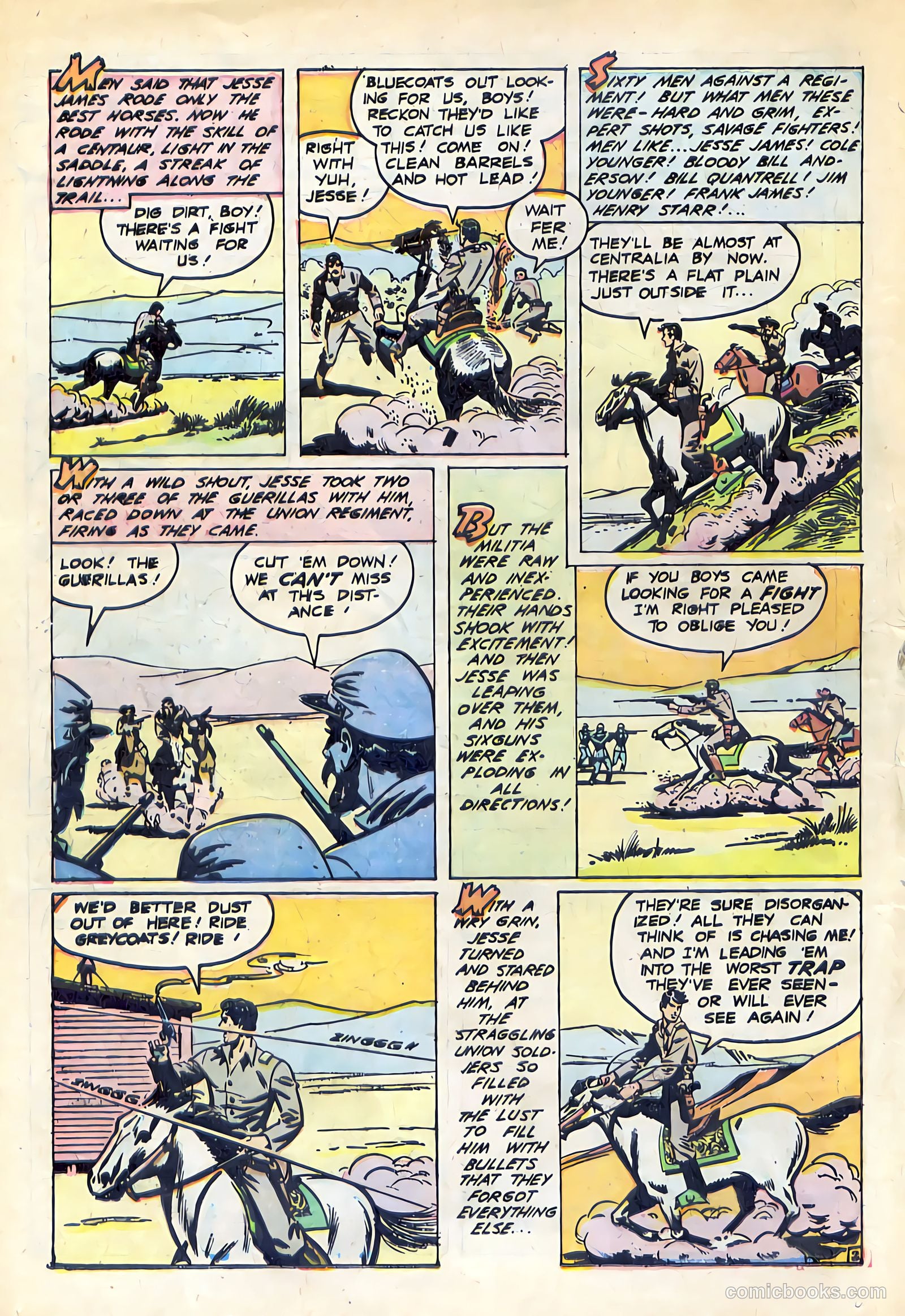 Jesse James #1 (1950) — page 12 of 36