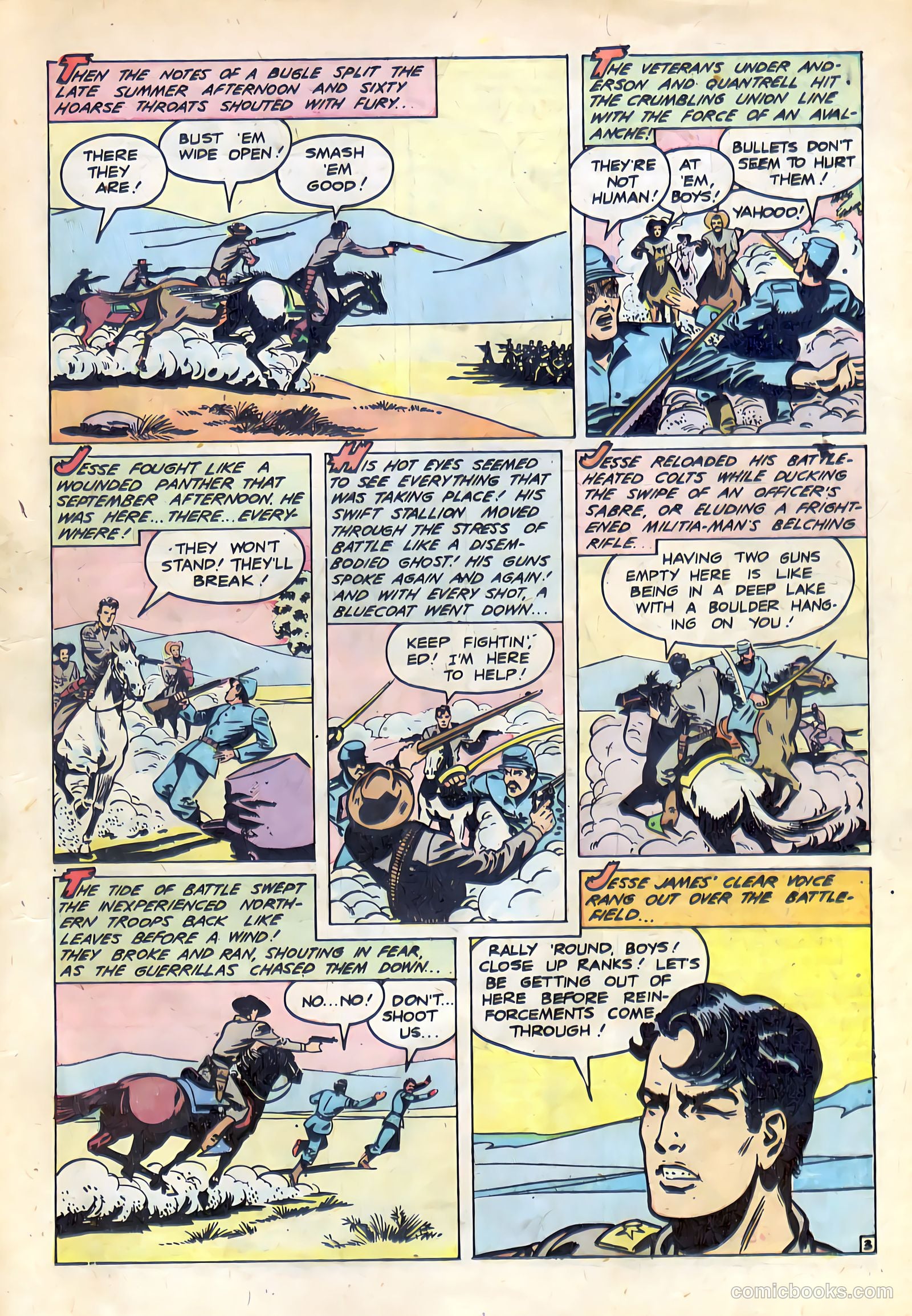 Jesse James #1 (1950) — page 13 of 36