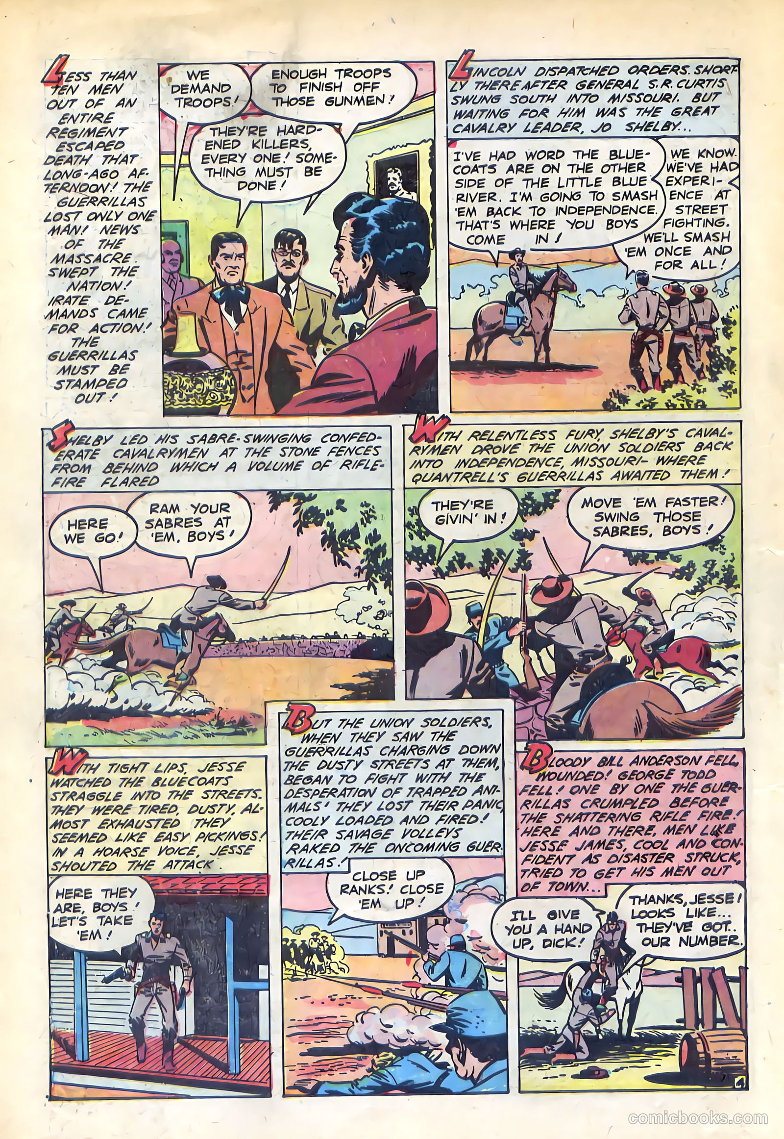 Jesse James #1 (1950) — page 14 of 36