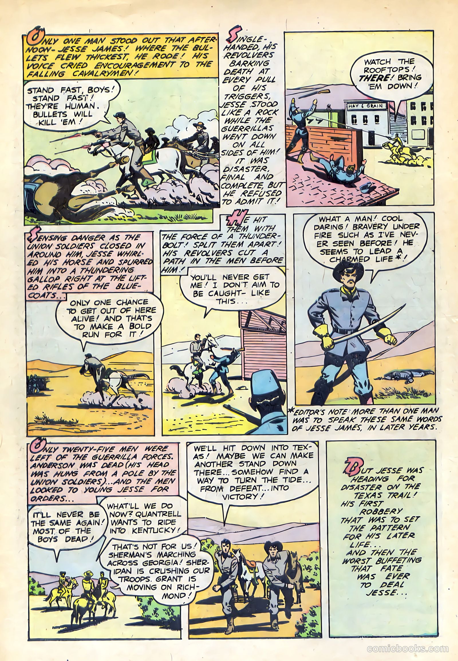 Jesse James #1 (1950) — page 16 of 36