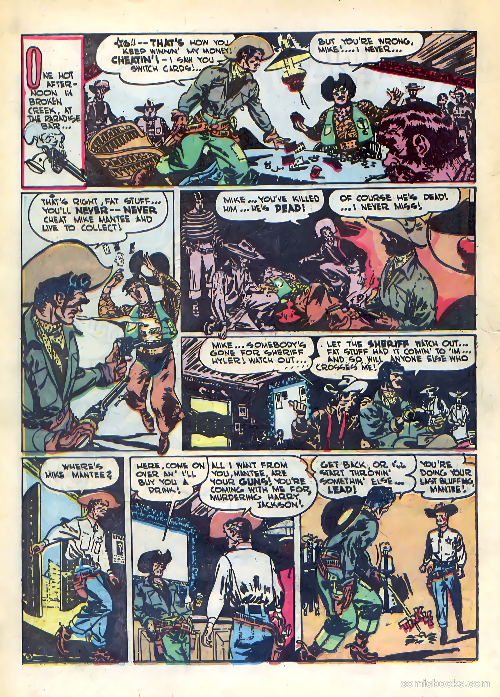 Jesse James #1 (1950) — page 18 of 36