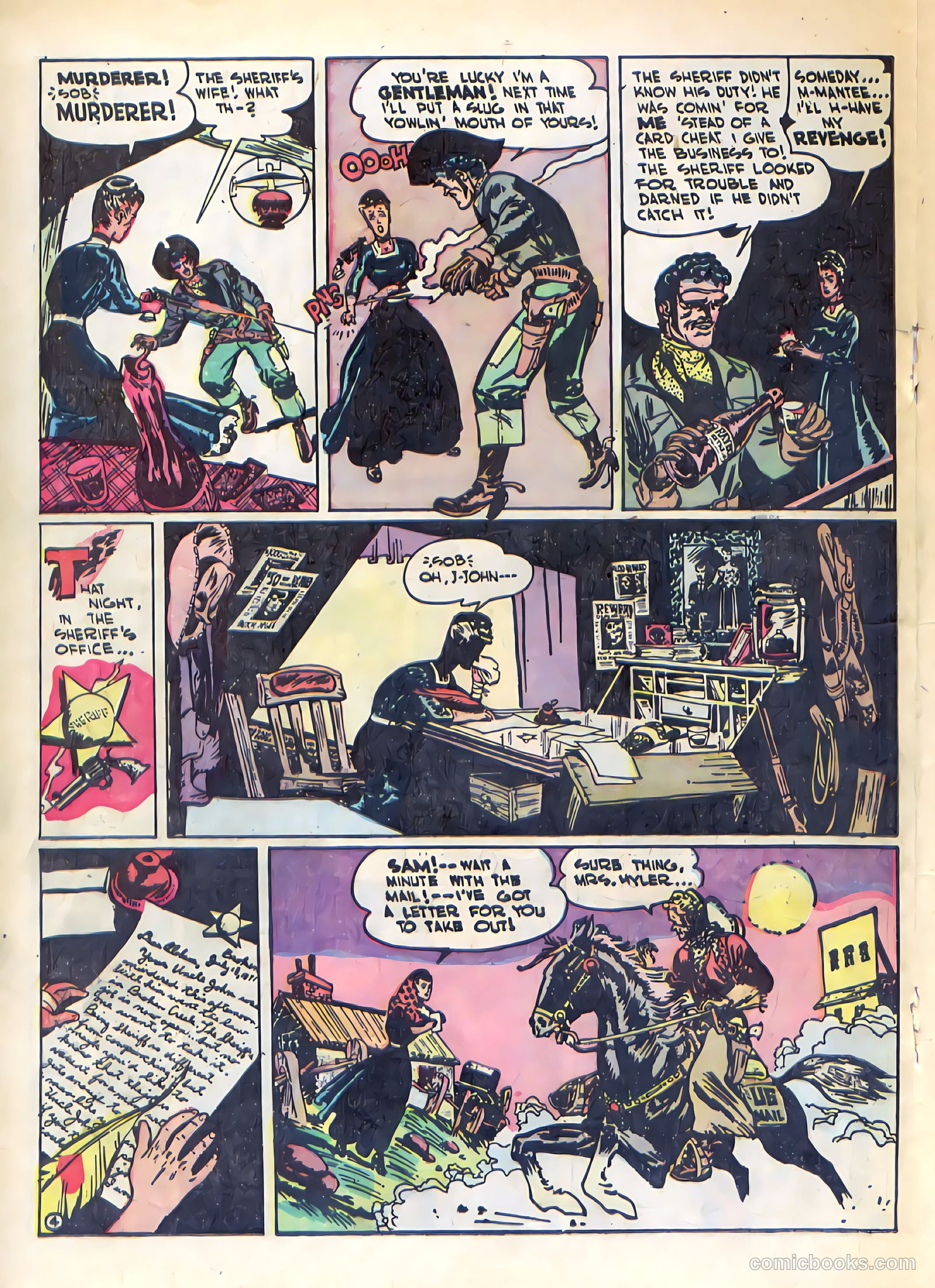 Jesse James #1 (1950) — page 20 of 36