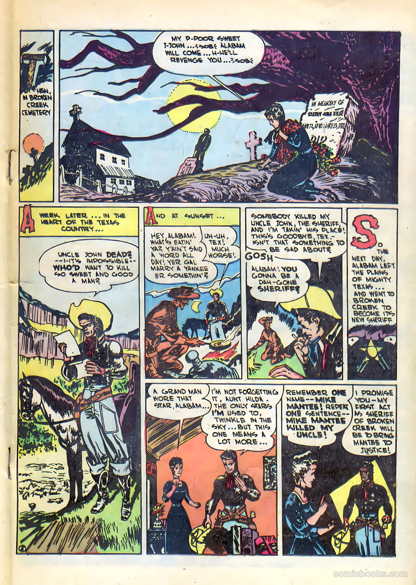 Jesse James #1 (1950) — page 21 of 36