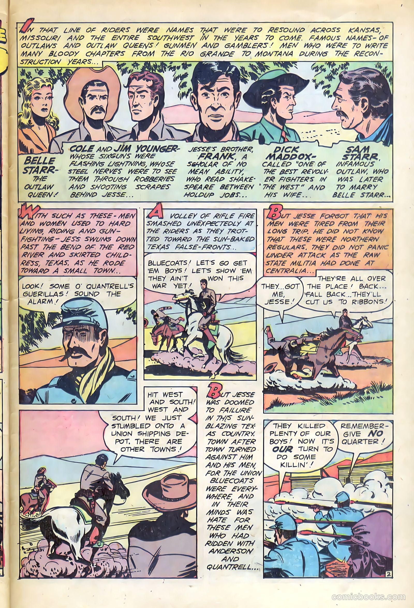 Jesse James #1 (1950) — page 29 of 36
