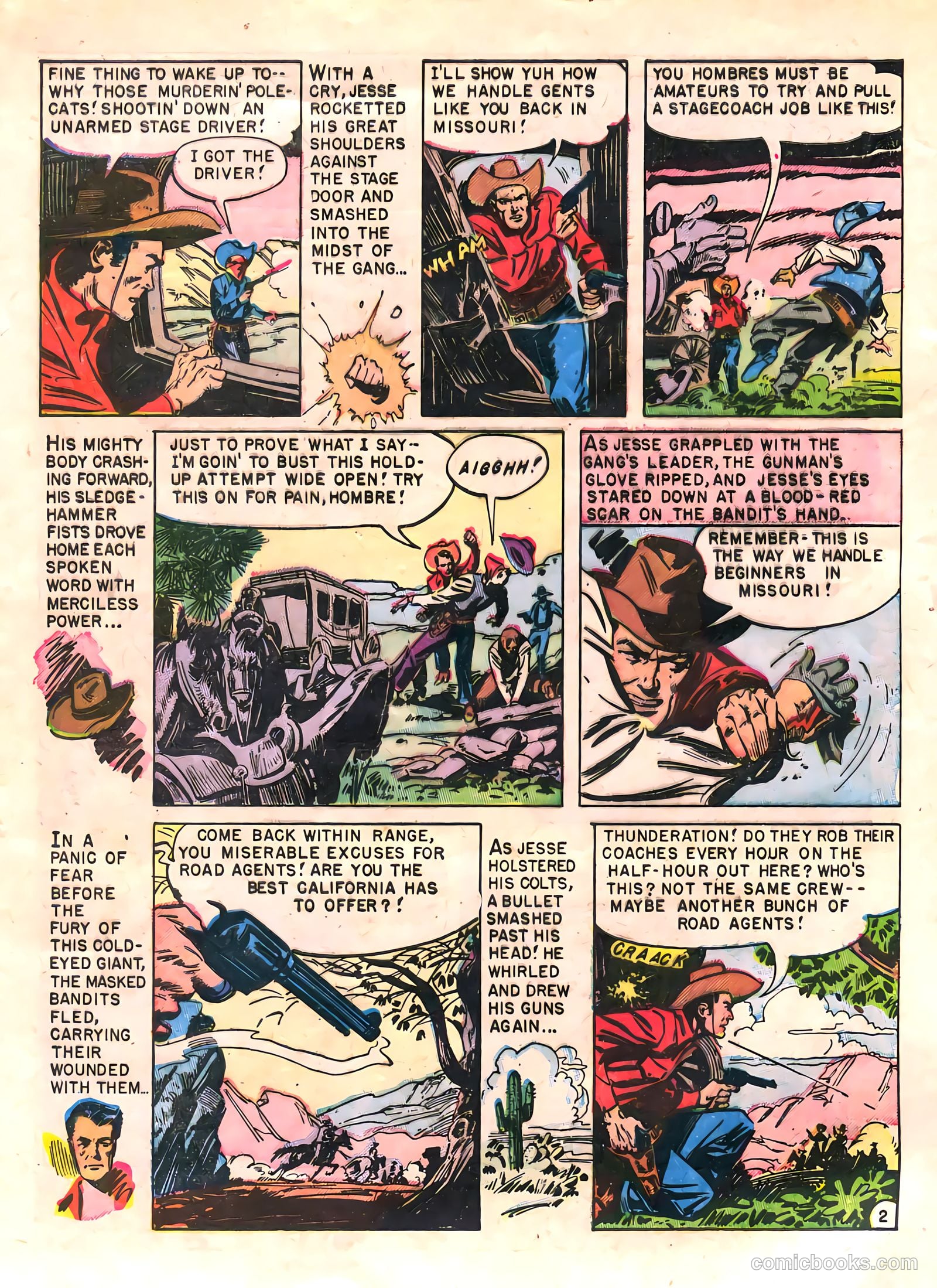 Jesse James #15 (1953) — page 4 of 36