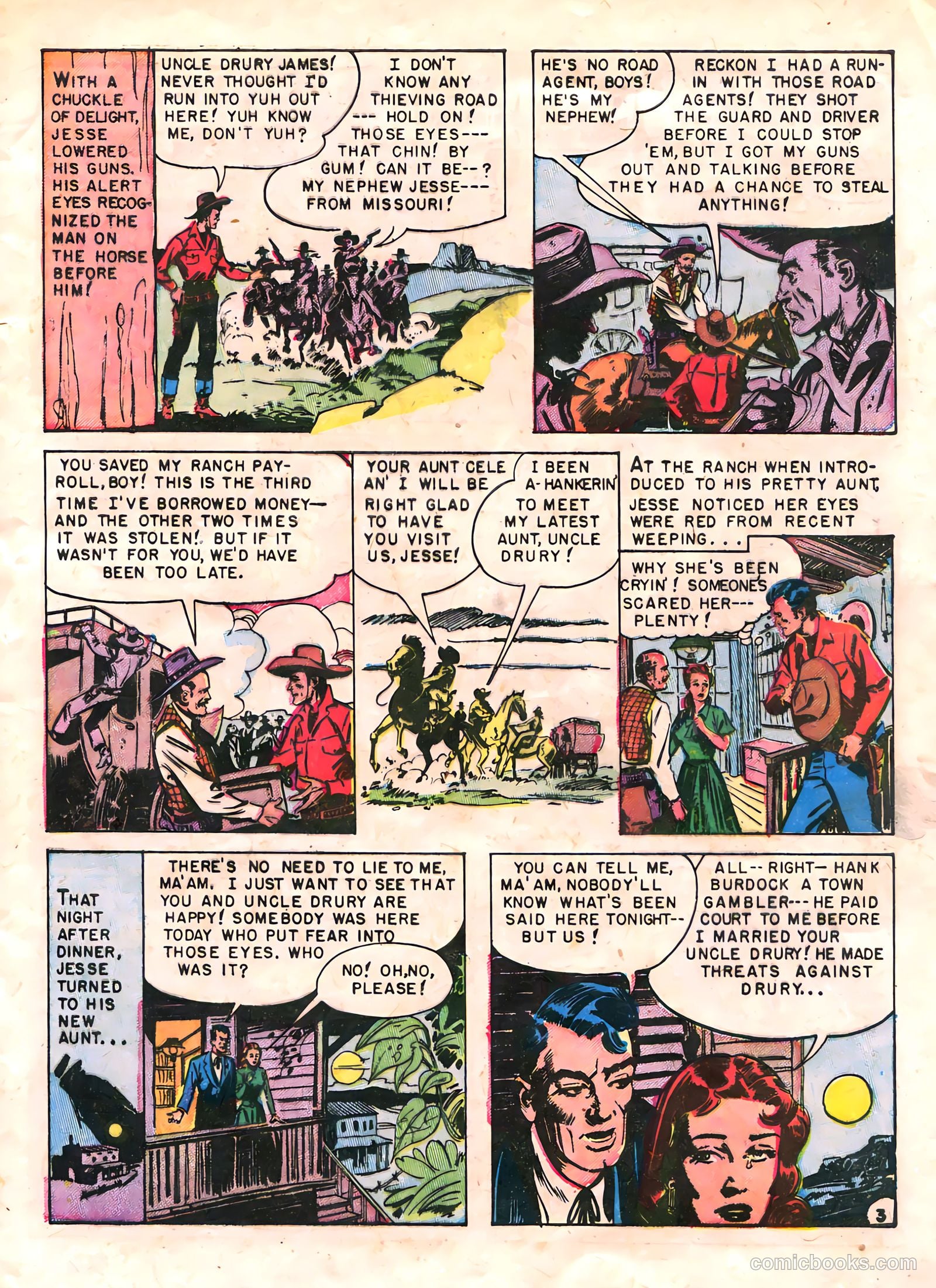 Jesse James #15 (1953) — page 5 of 36
