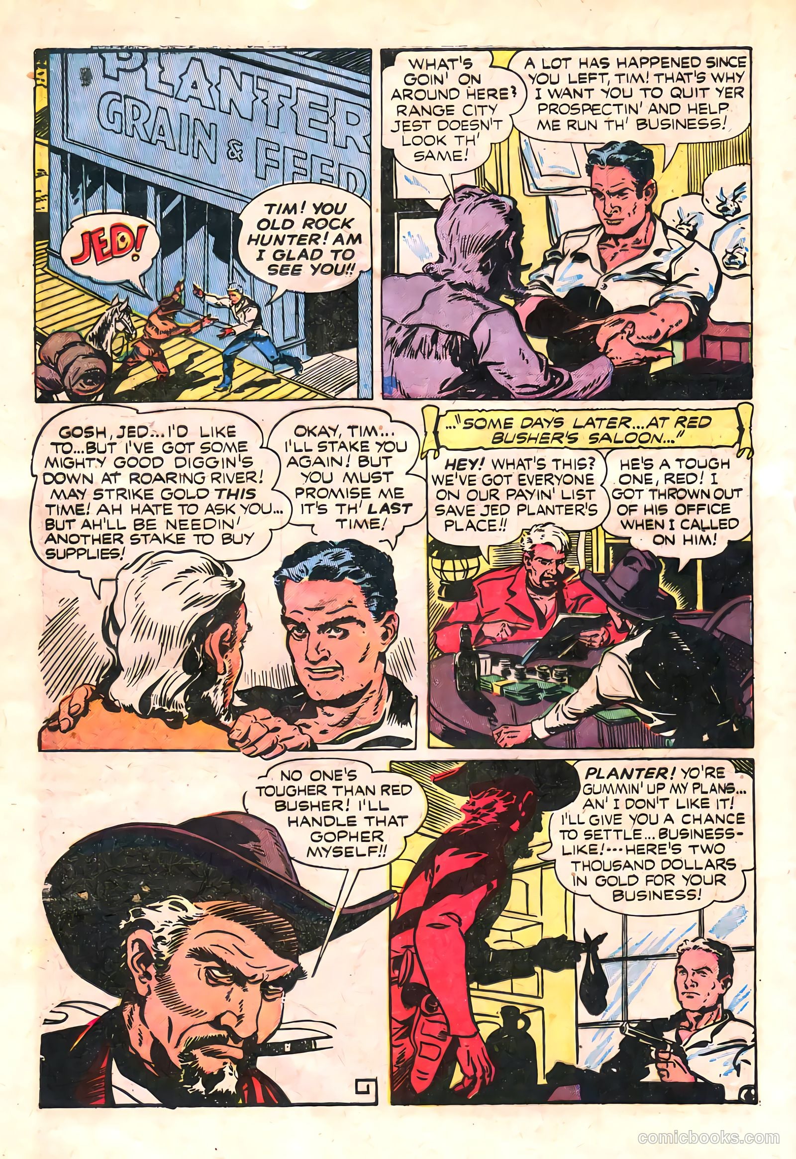 Jesse James #15 (1953) — page 28 of 36