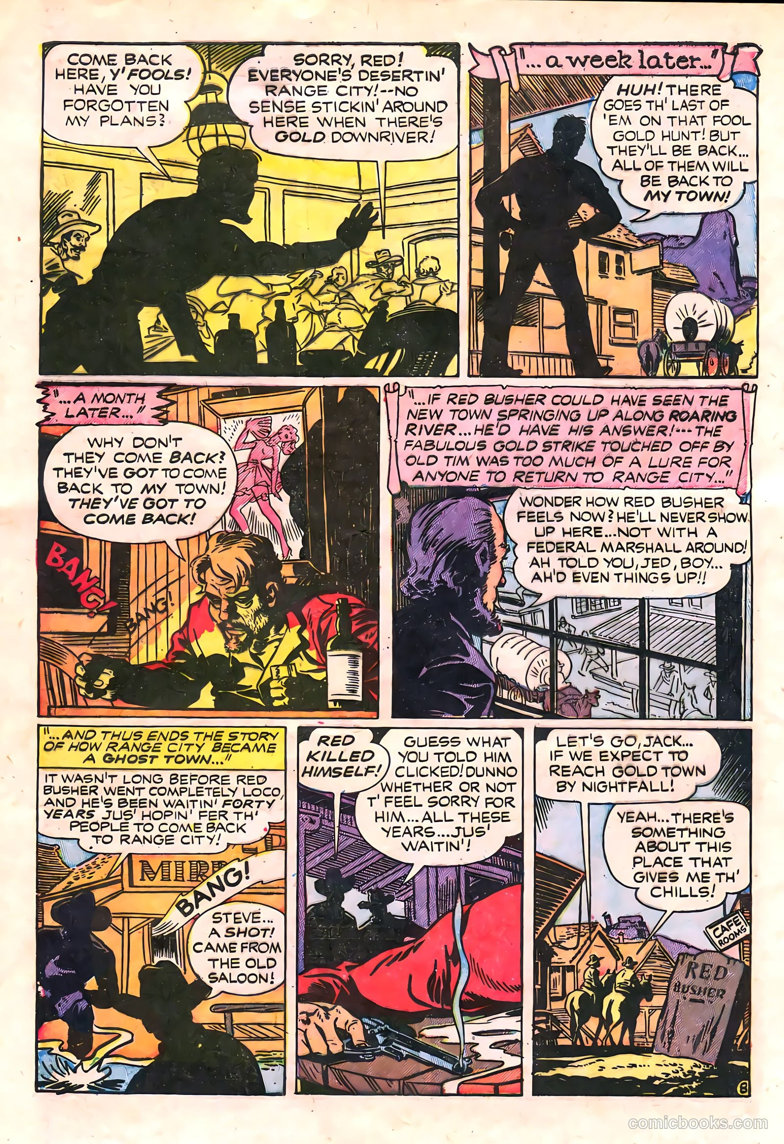 Jesse James #15 (1953) — page 32 of 36