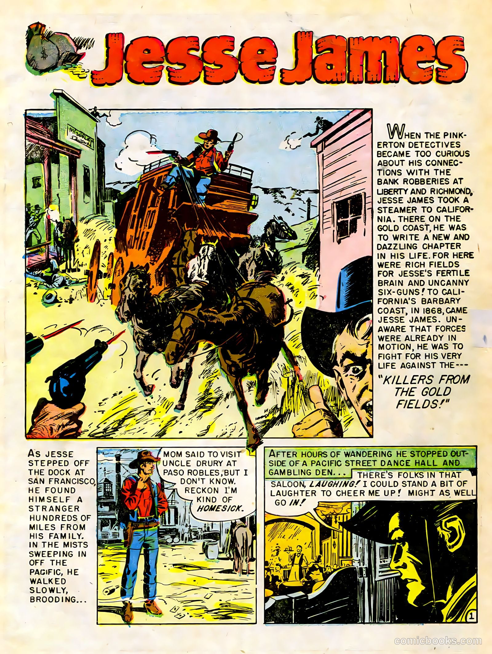 Jesse James #16 (1954) — page 3 of 36