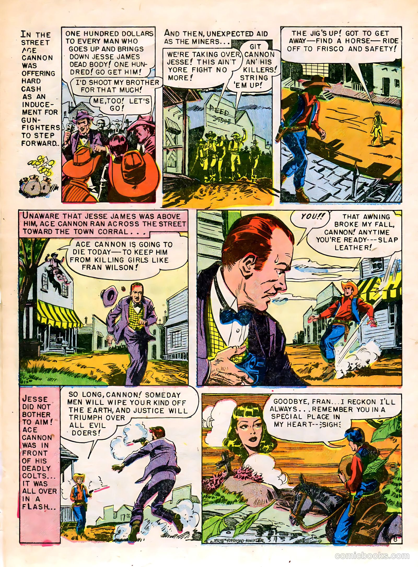Jesse James #16 (1954) — page 10 of 36
