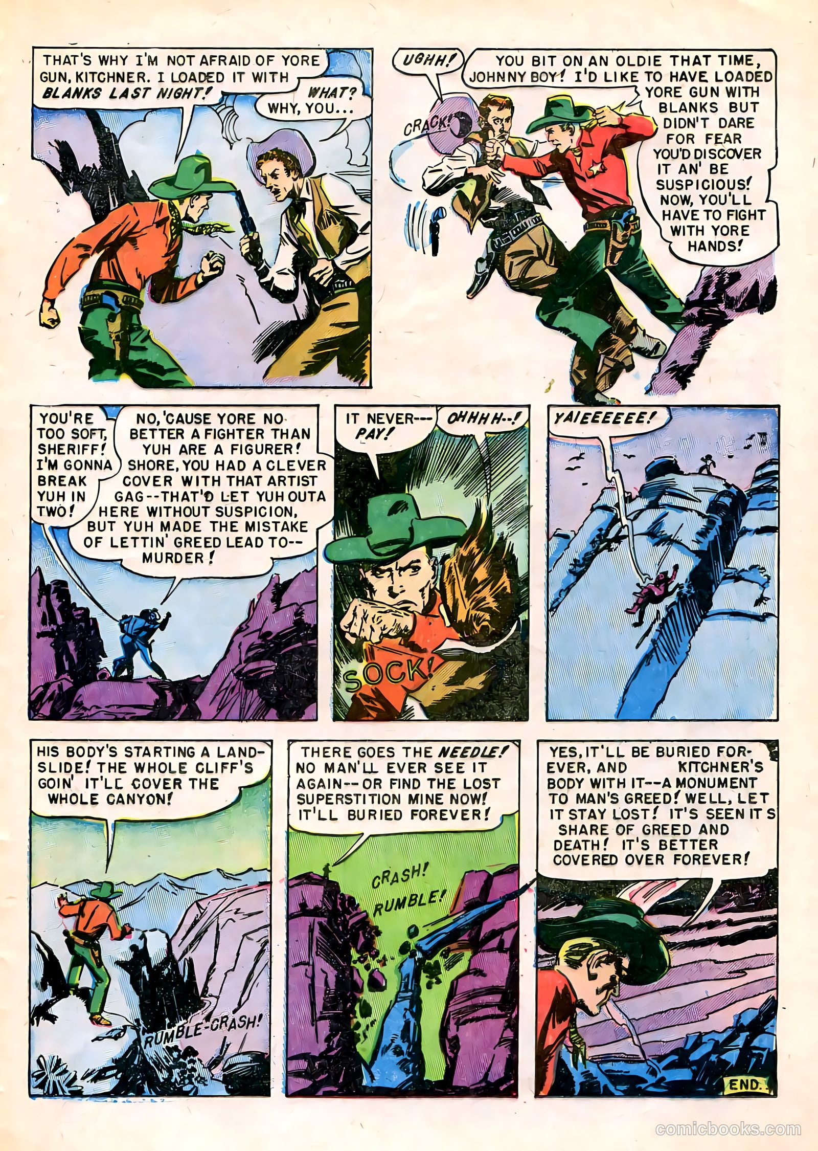 Jesse James #16 (1954) — page 25 of 36