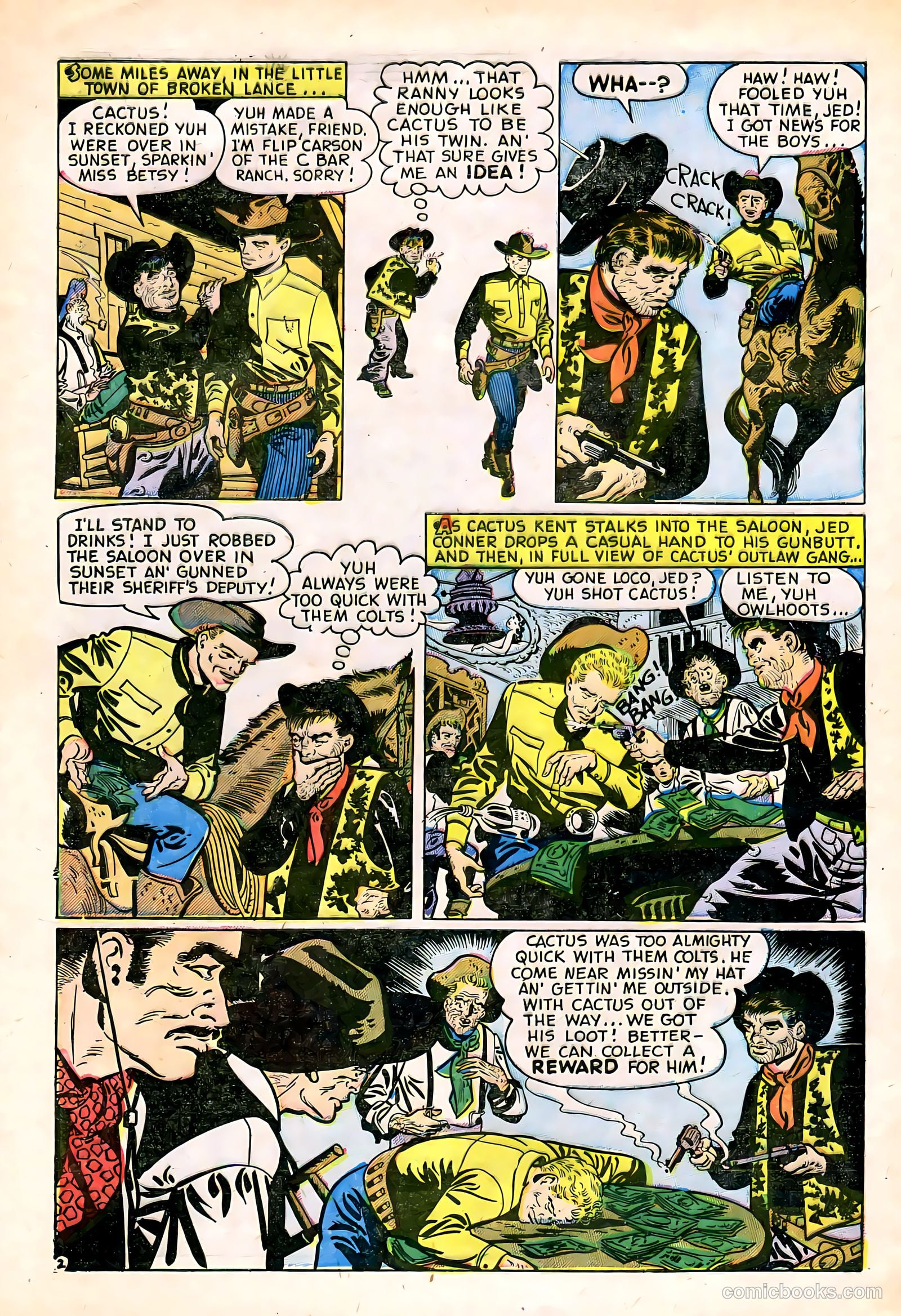 Jesse James #16 (1954) — page 28 of 36