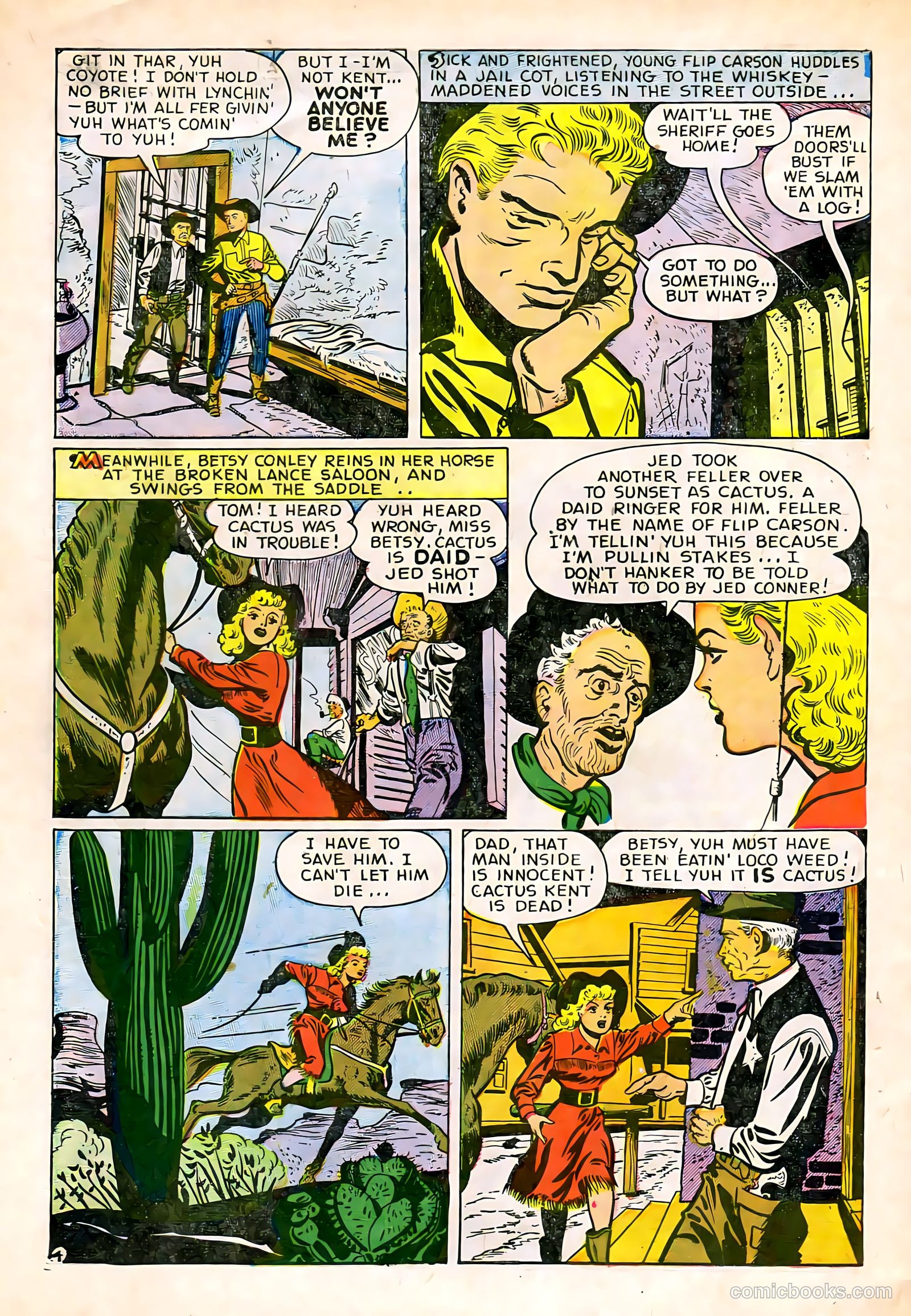 Jesse James #16 (1954) — page 30 of 36