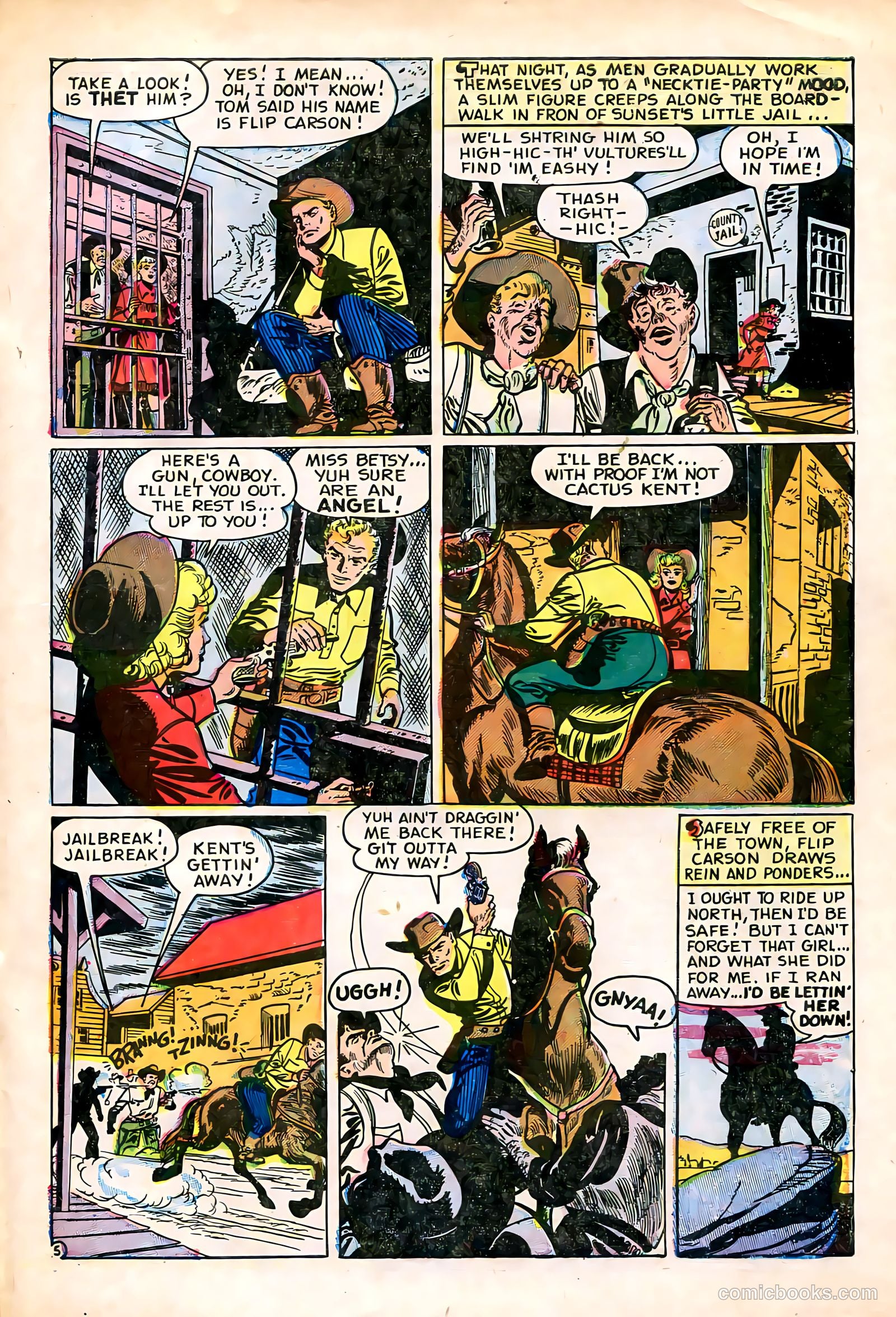 Jesse James #16 (1954) — page 31 of 36