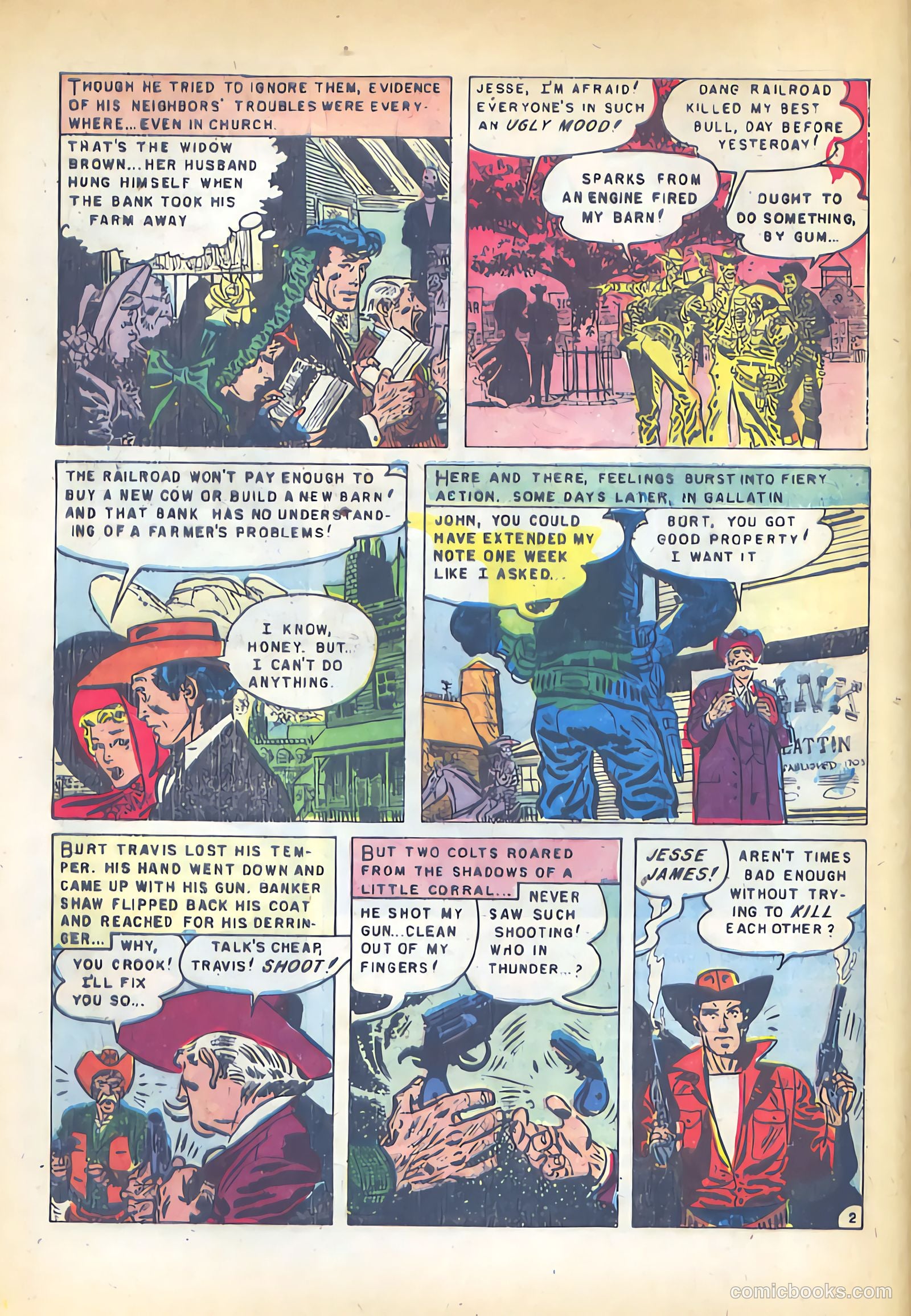 Jesse James #18 (1954) — page 4 of 36