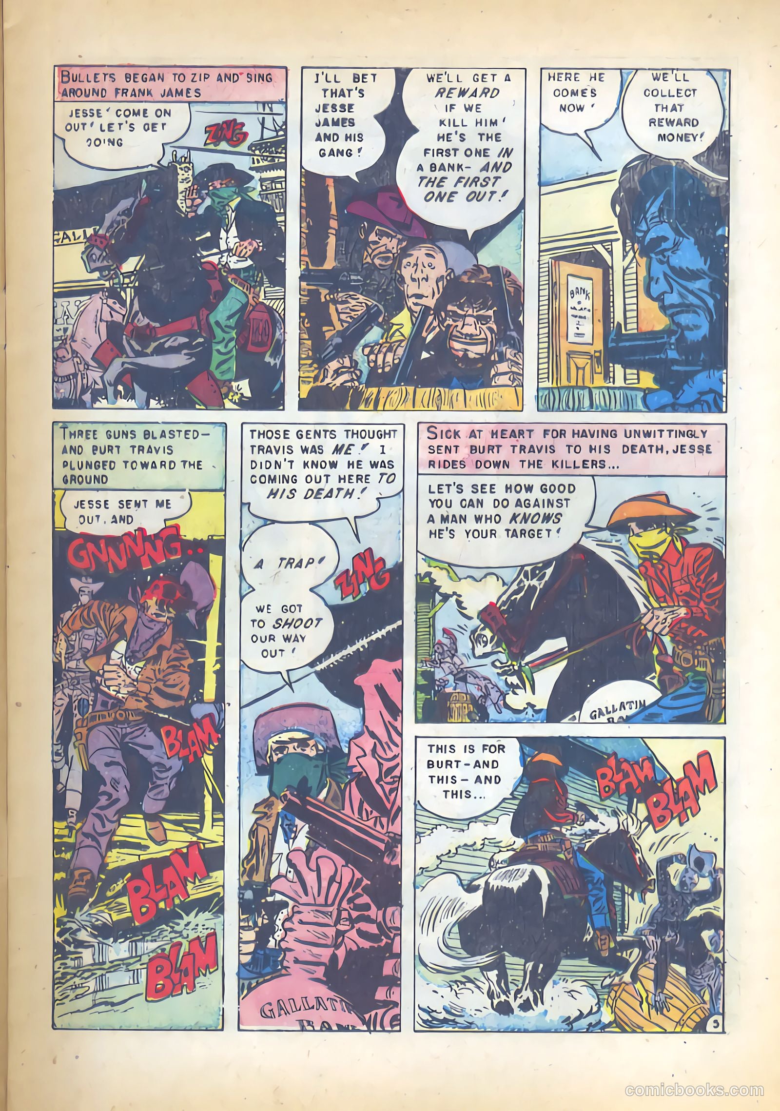 Jesse James #18 (1954) — page 7 of 36