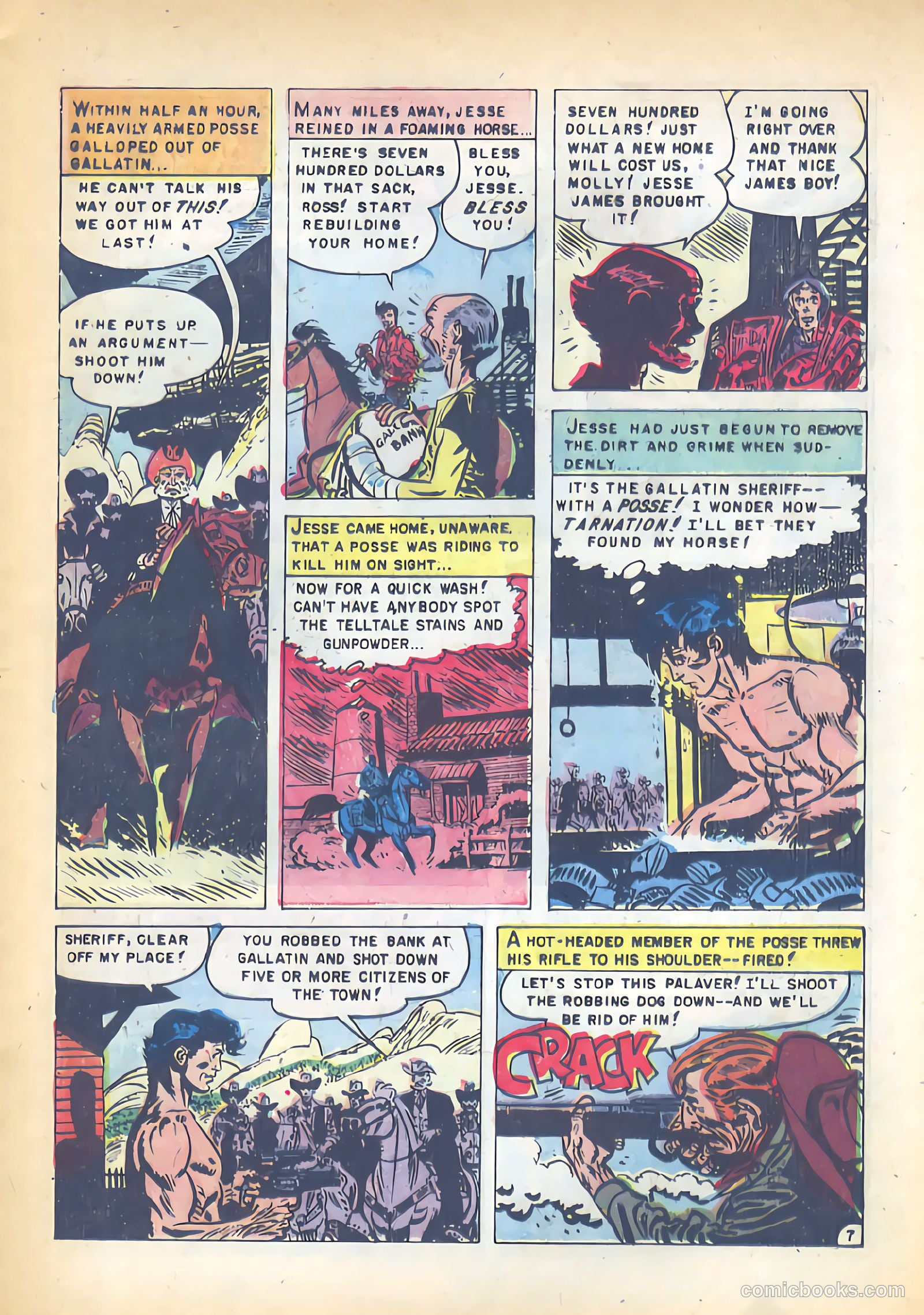 Jesse James #18 (1954) — page 9 of 36