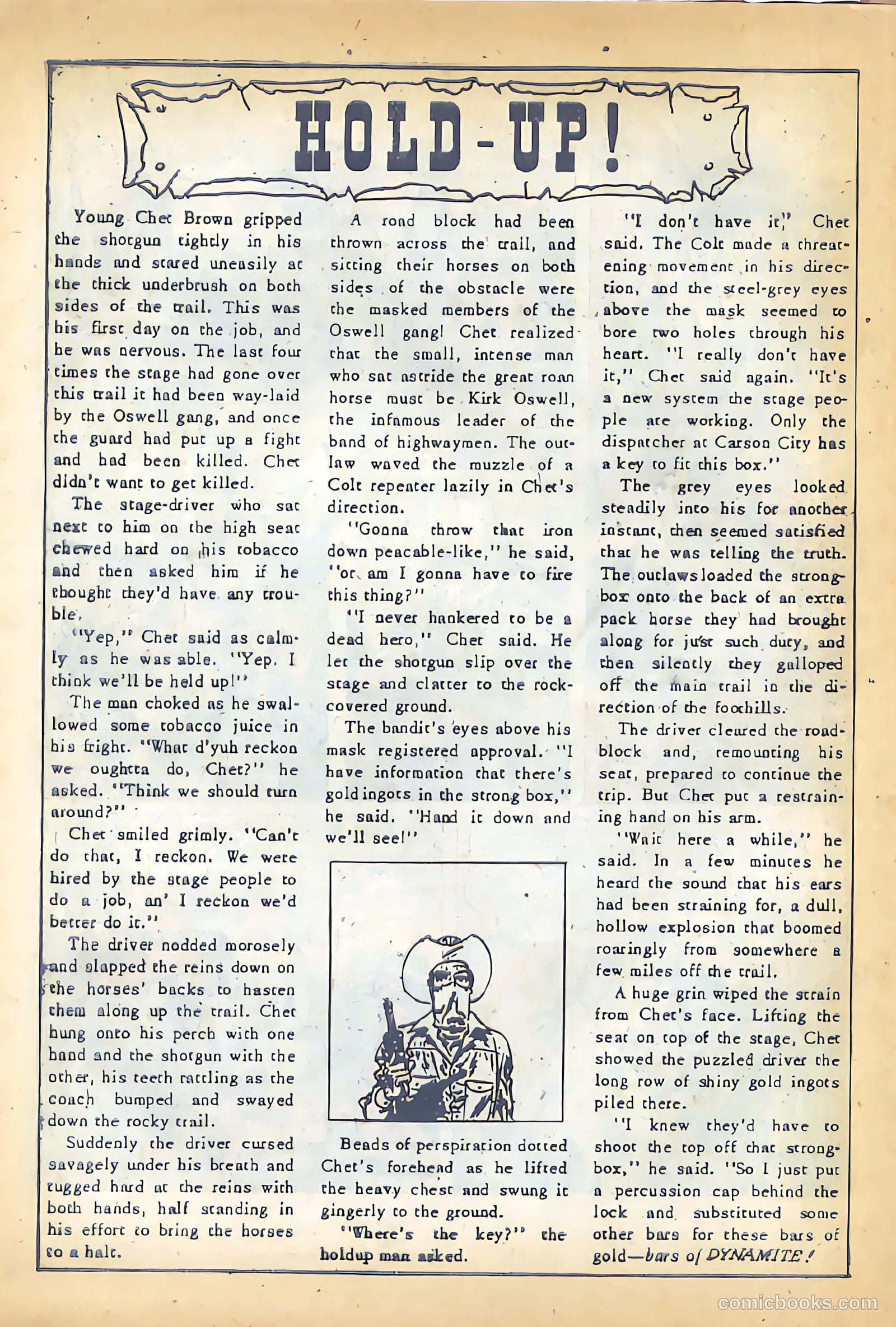 Jesse James #18 (1954) — page 34 of 36