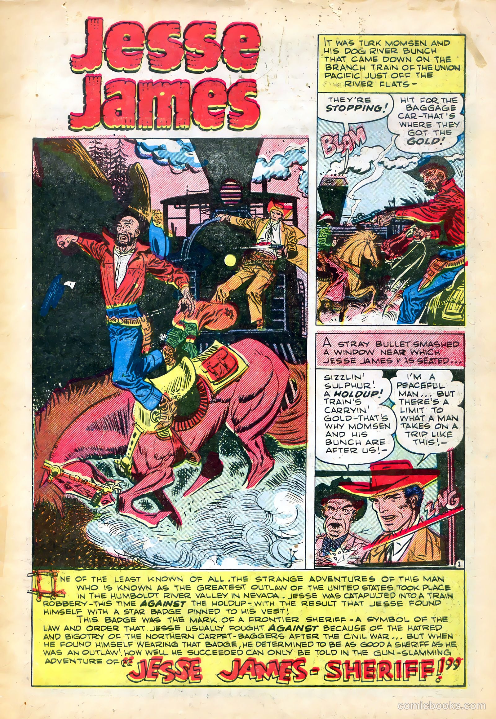 Jesse James #19 (1954) — page 4 of 37